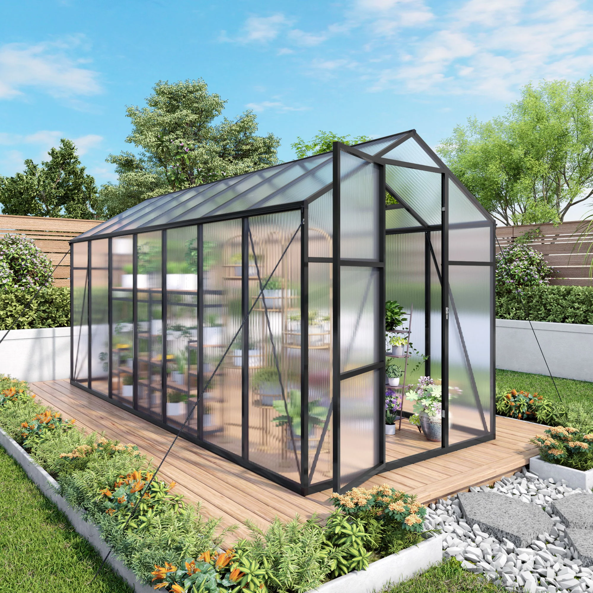 Gain Height Windproof house With Raised Base - Image 71