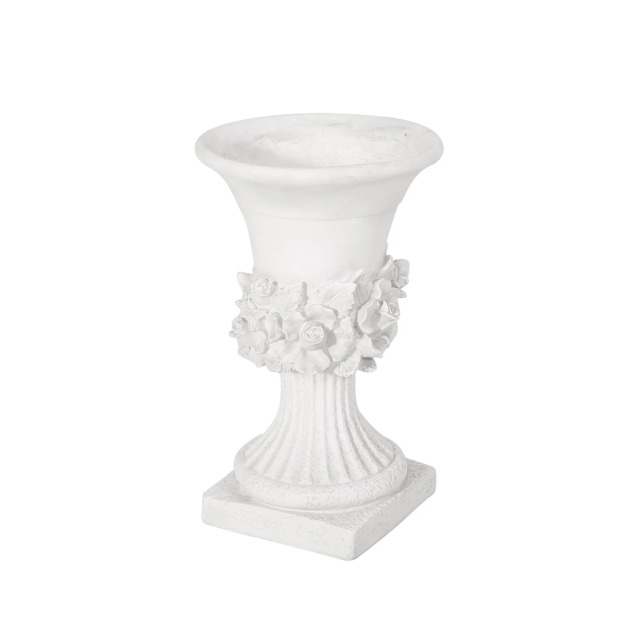 Garden Durable Urn Planter - Antique White - Image 4