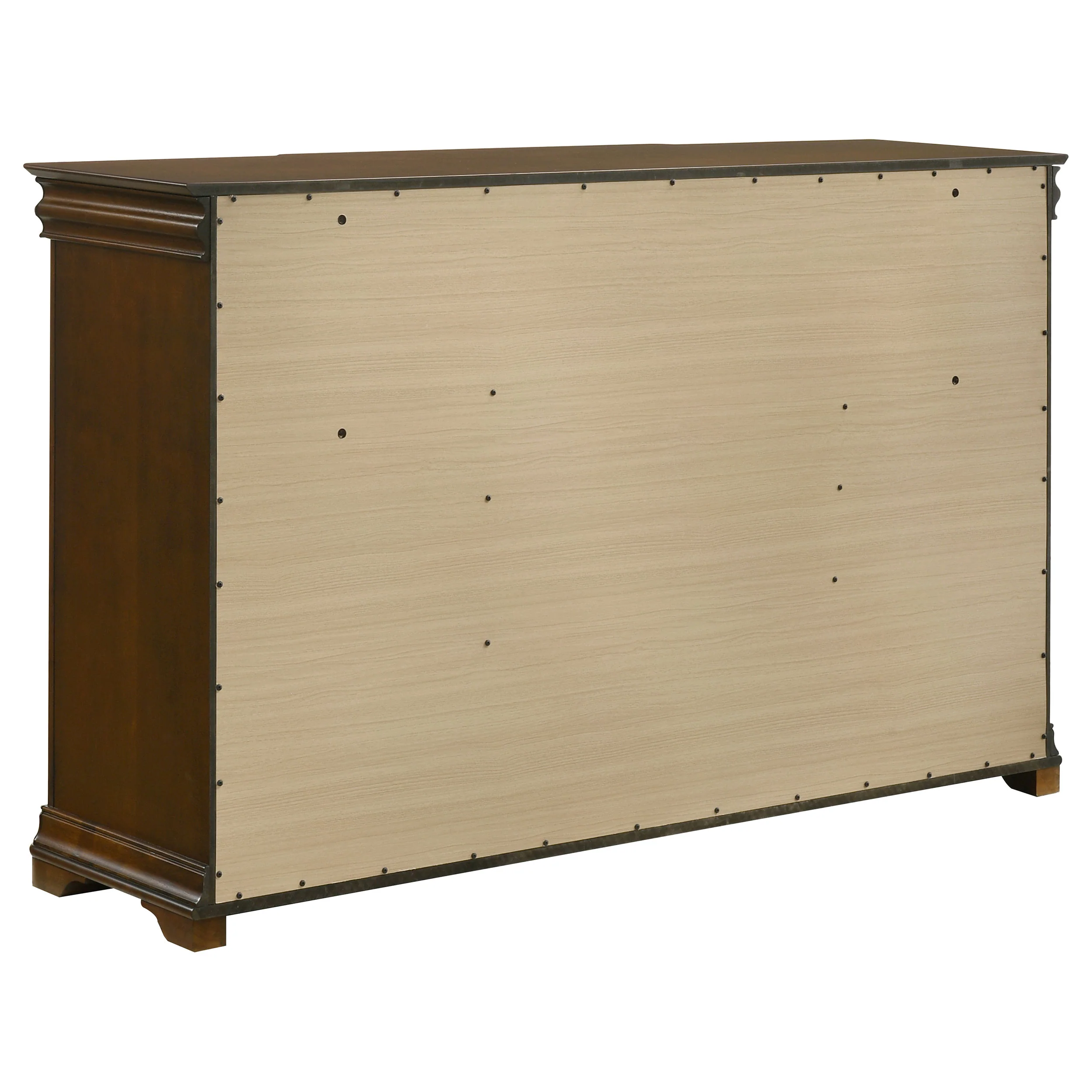 Garland 9-Drawer Bedroom Dresser in Brown Cherry - Image 8