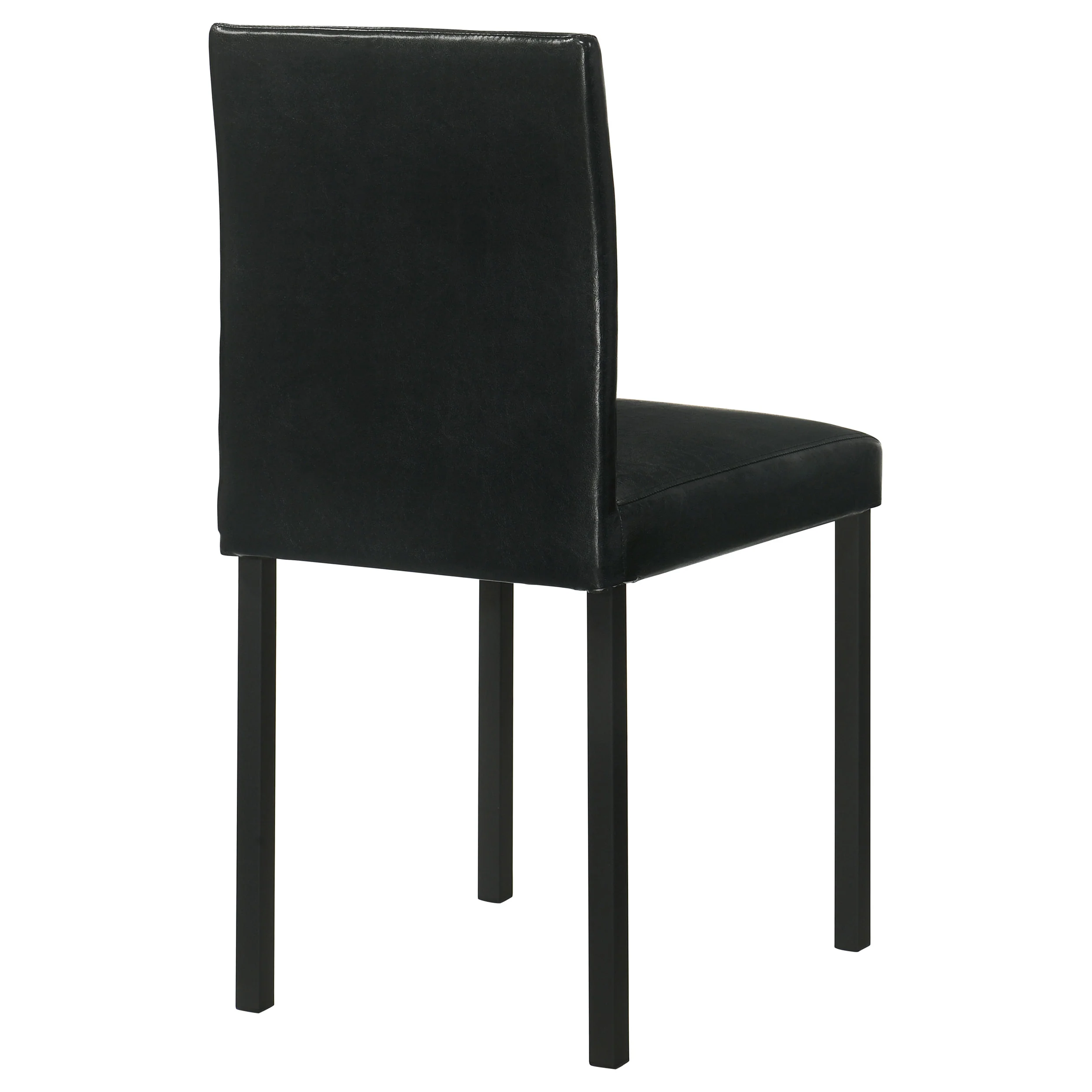 Garza Upholstered Dining Side Chair Black - Set of 4 - Image 8