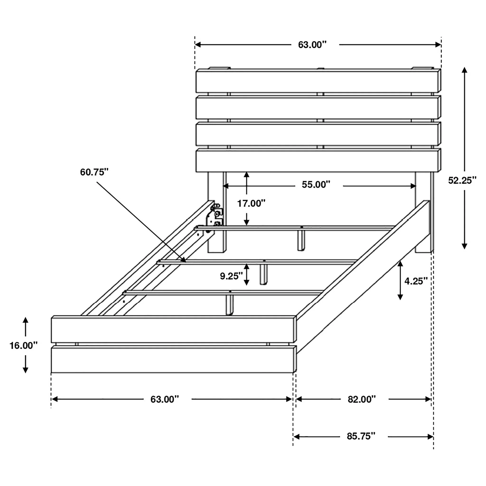 Geary - Slatted Headboard Panel Bedroom Set - Image 33