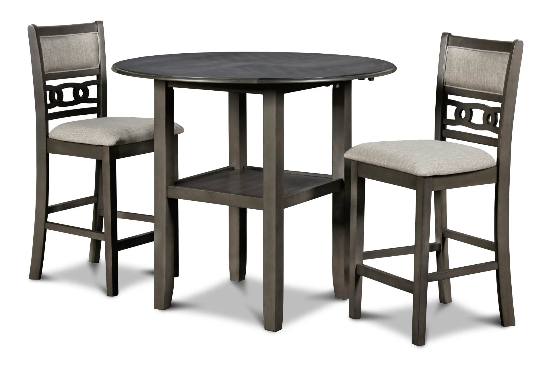Gia - Counter Drop Leaf Table Set - Image 30