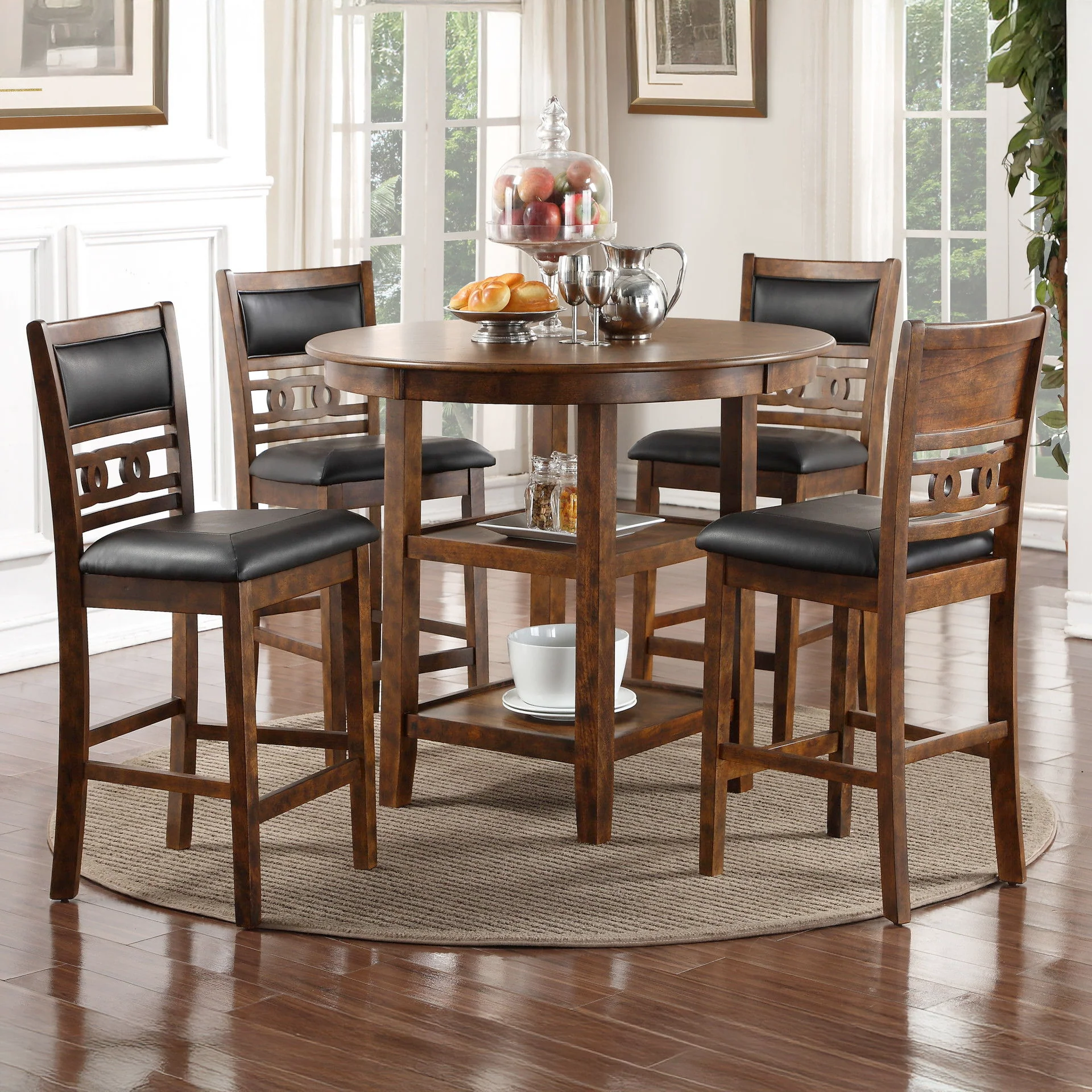 Gia - Round Counter Dining Set - Image 13