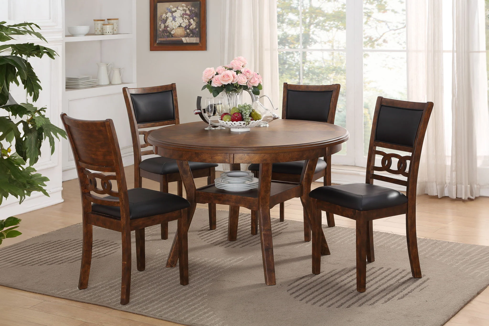 Gia - Round Counter Dining Set - Image 31