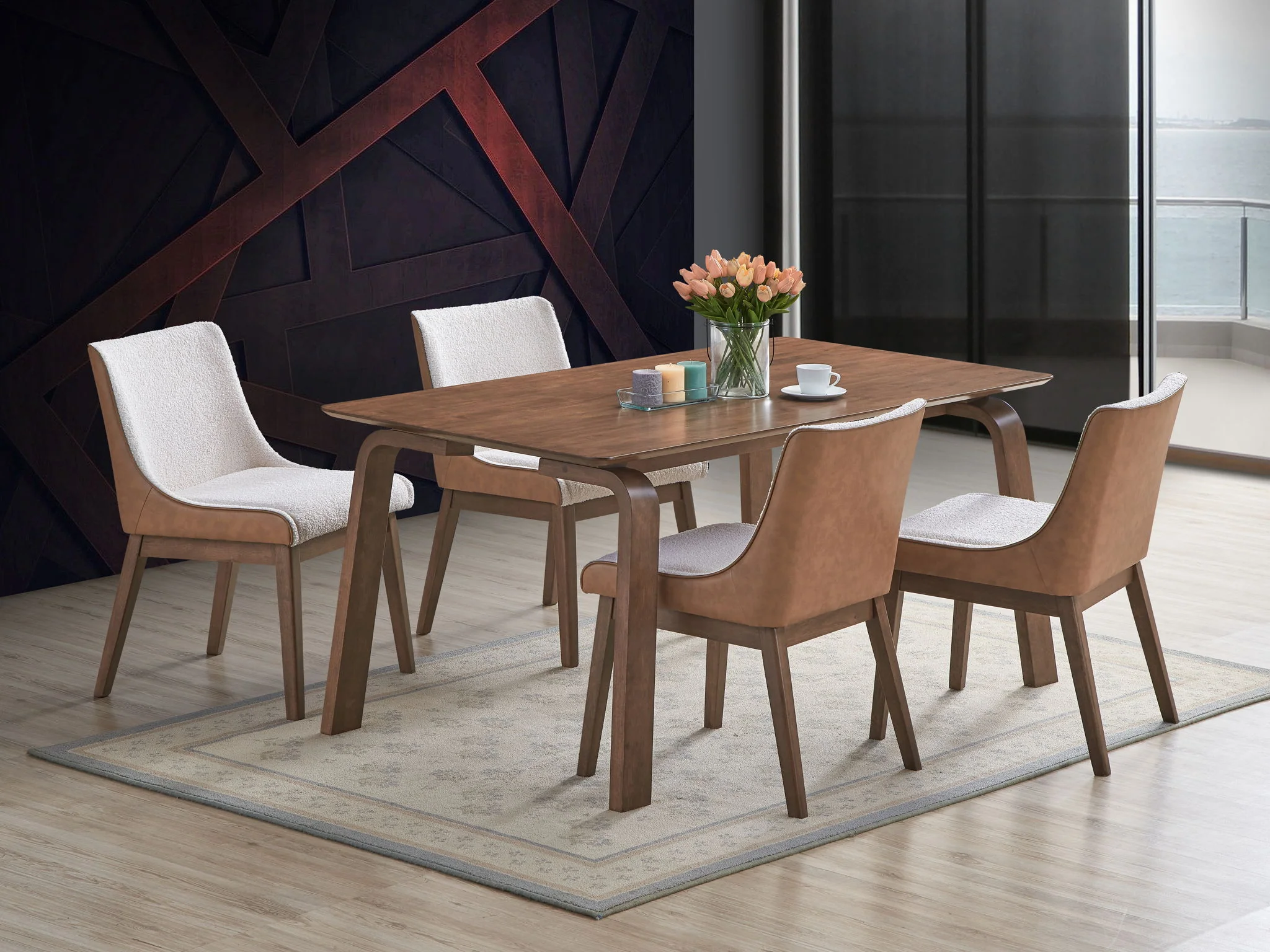 Ginny - Dining Table - Walnut - Image 7