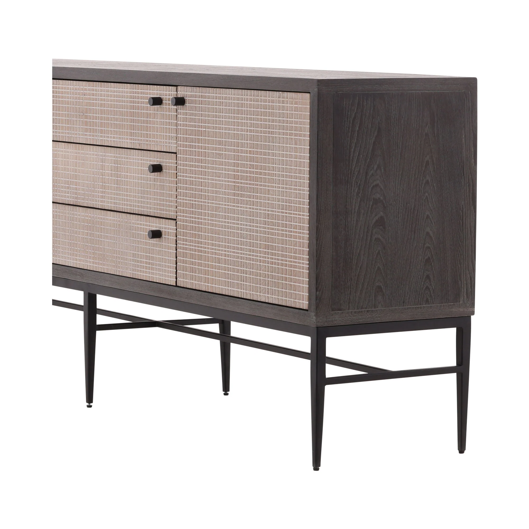 Glacier - Sideboard - Light Brown / Black - Image 6