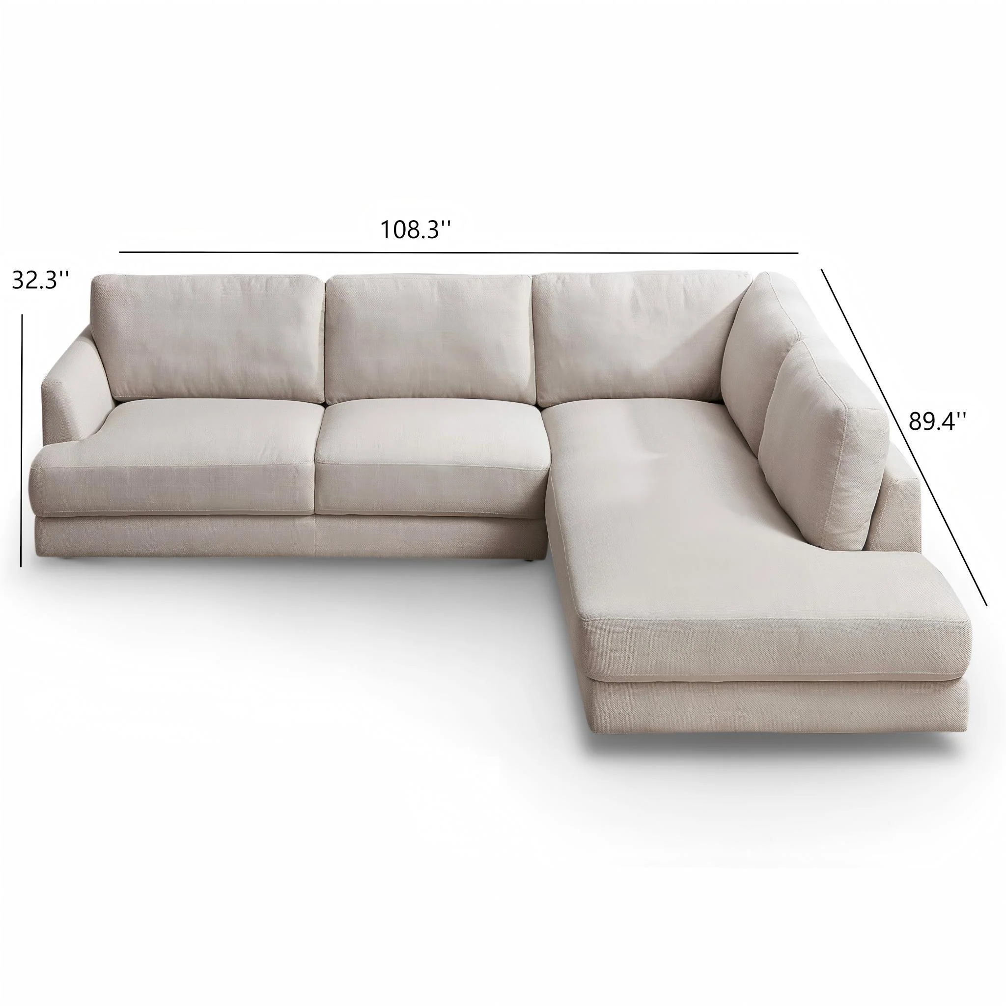 Glander - Comfortable Cozy Sectional Sofa - Image 7