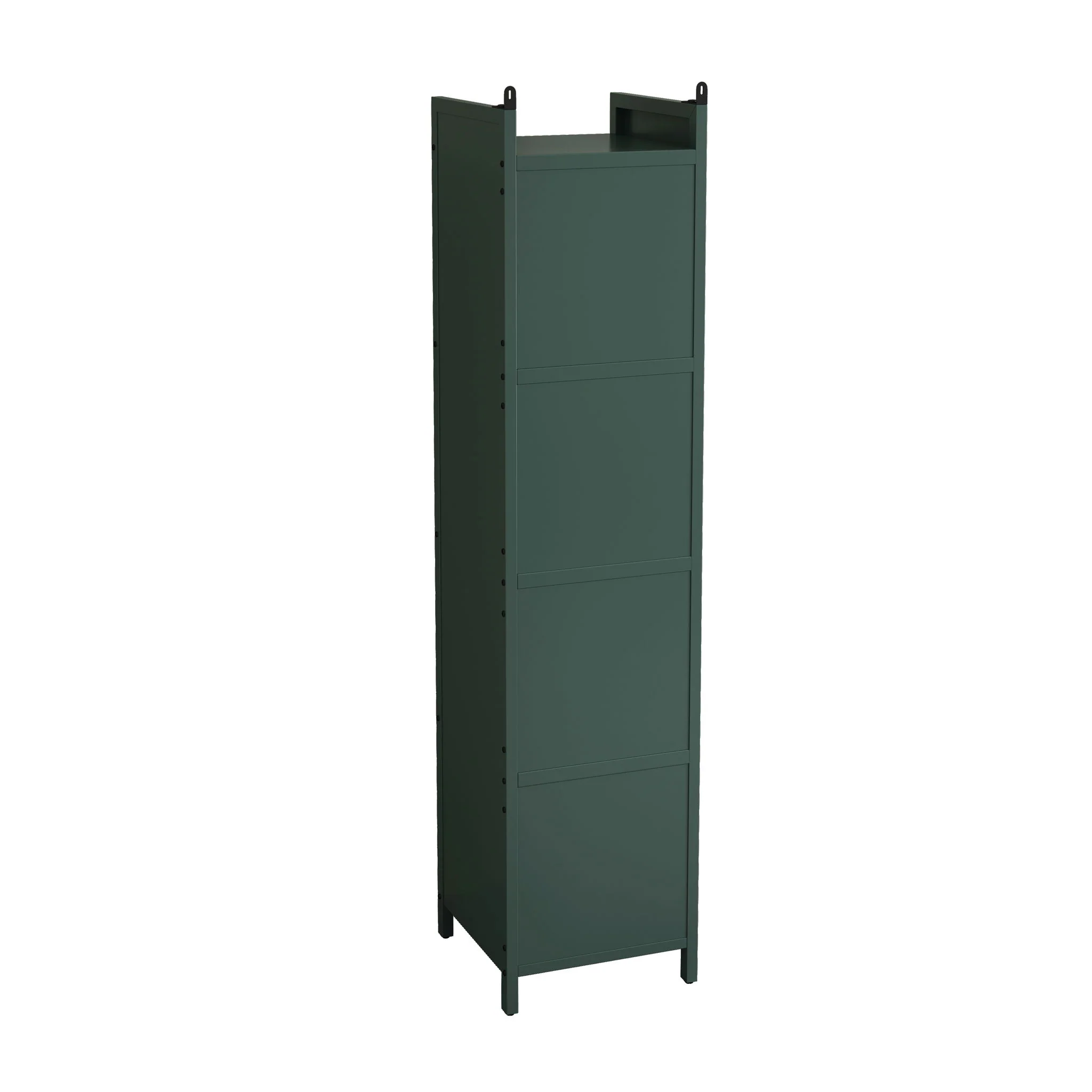 Glass Door Cabinet With Tier Storage - Image 5