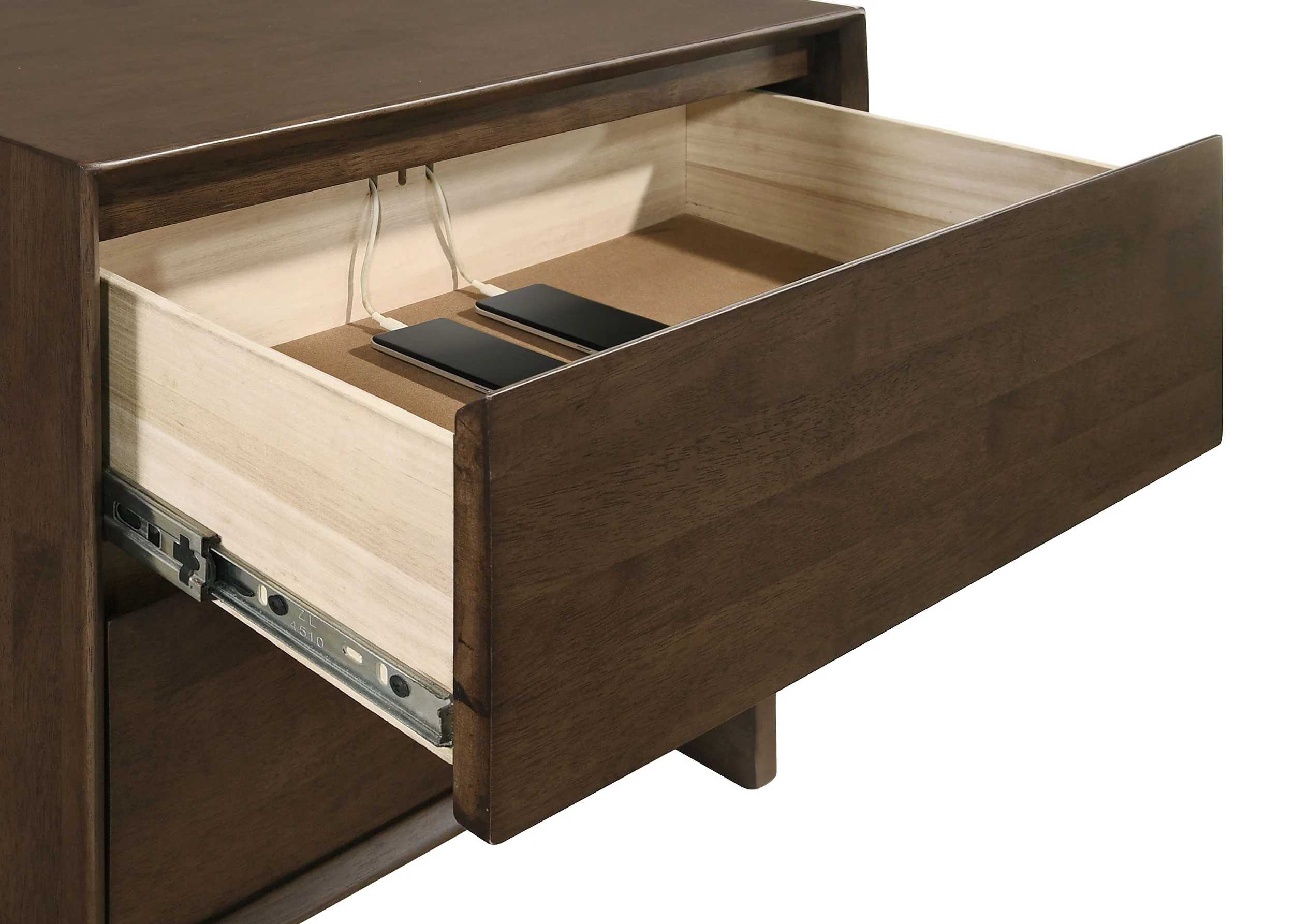 Glenwood 2-Drawer Nightstand, Warm Brown - Image 8