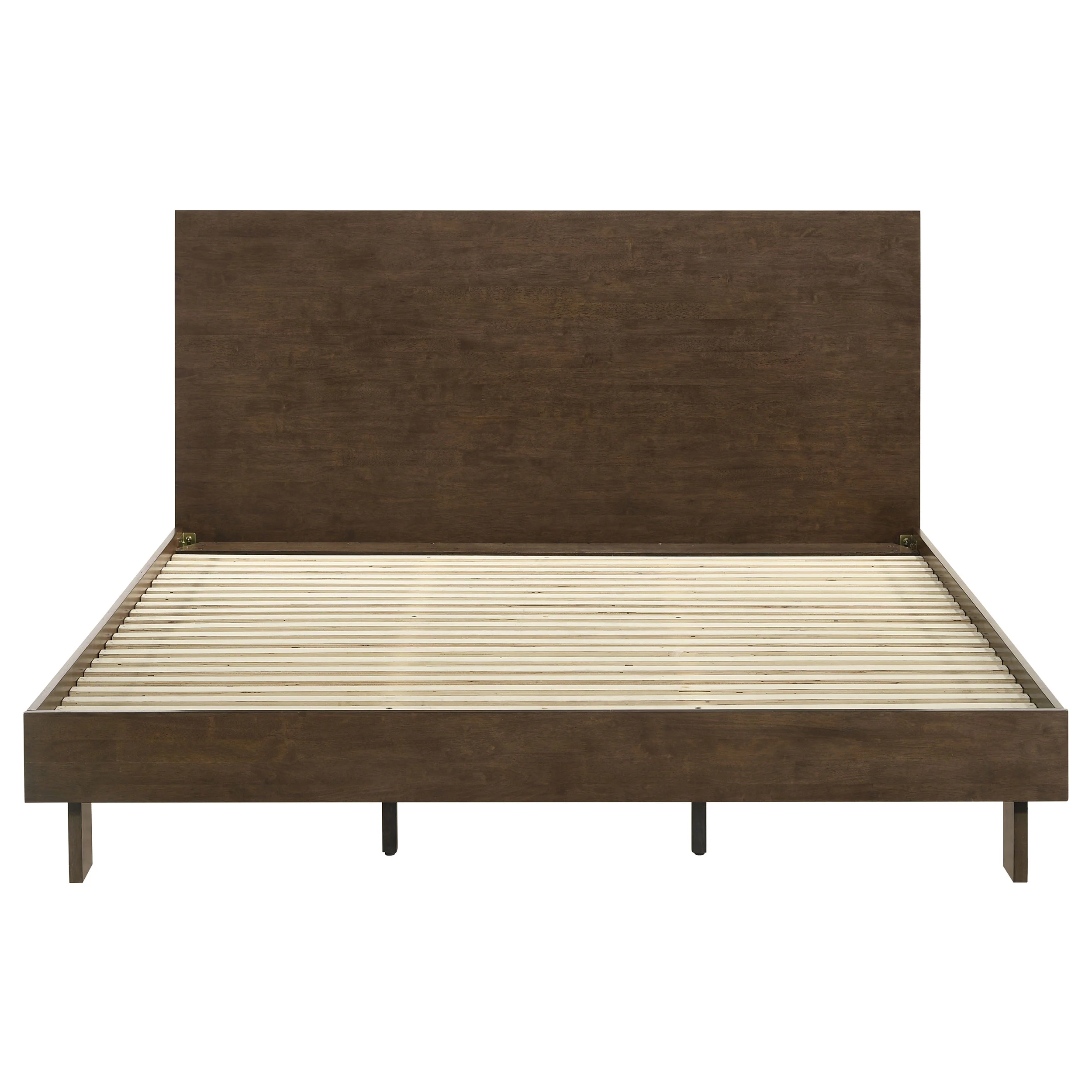 Glenwood 48-inch Eastern King Platform Bed in Warm Brown - Image 5