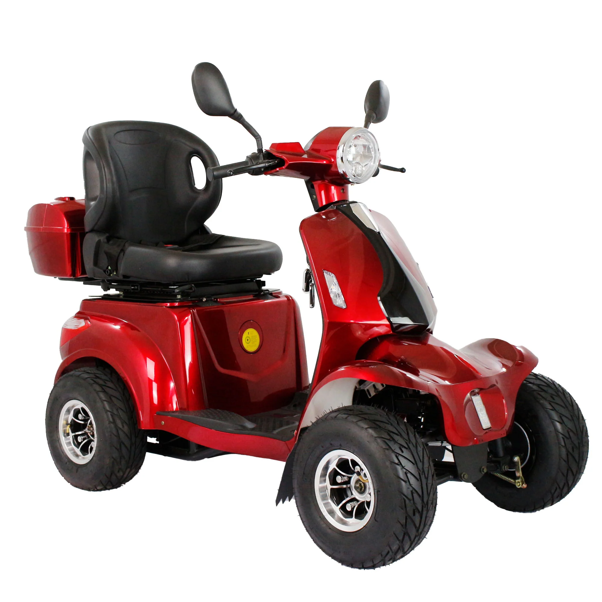 Golf Scooter, Grass Scooter - Red - Image 3