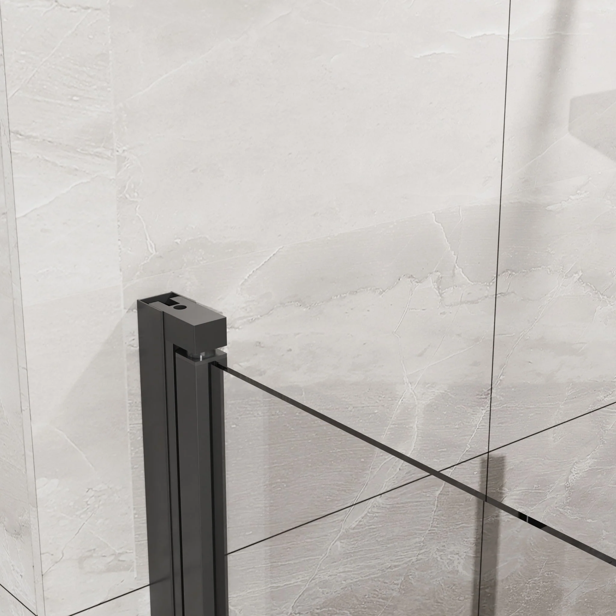 Goodyo - Frameless Glass Shower Door Bifold - Image 8