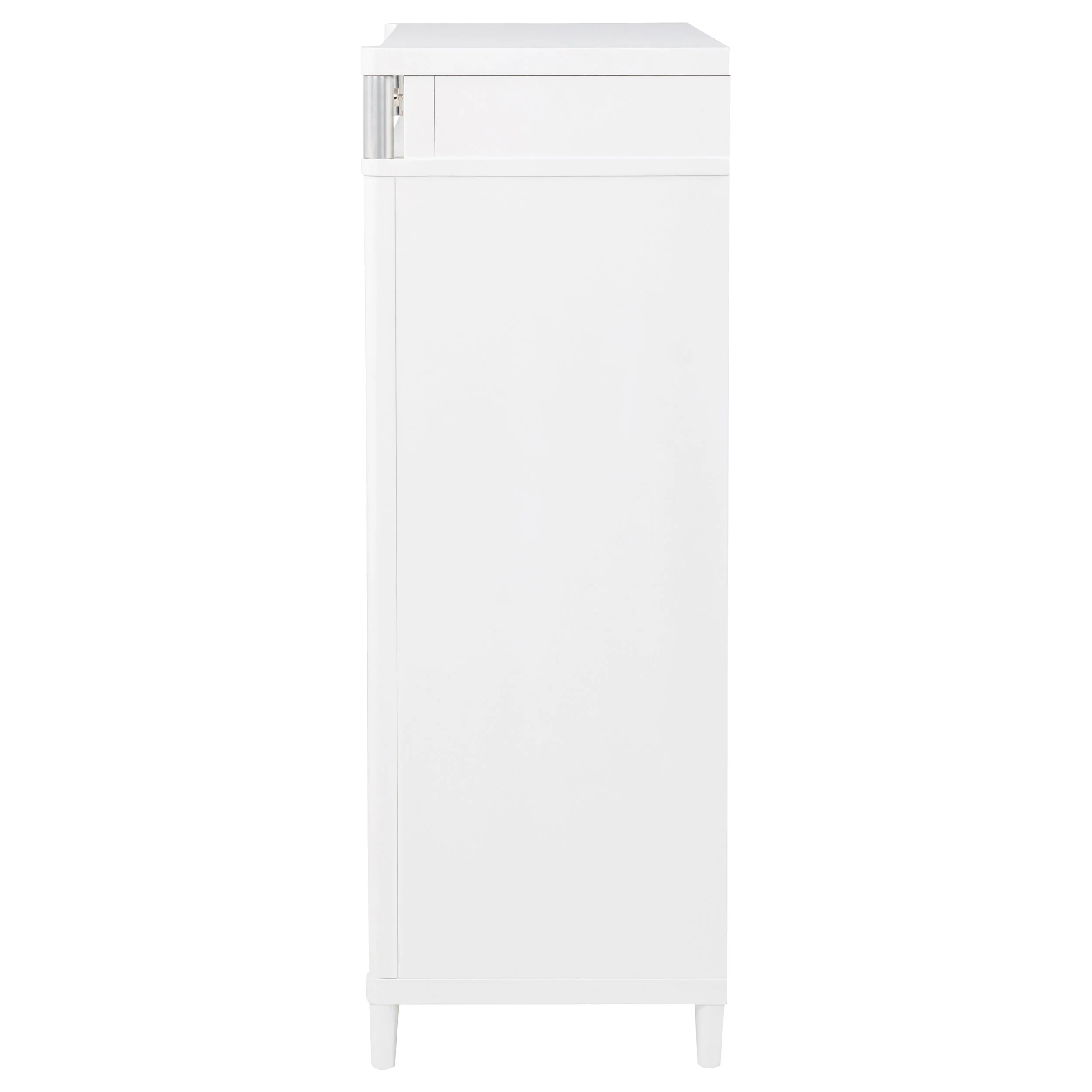 Gracemont 5-Drawer Chest of Drawers in White - Image 5
