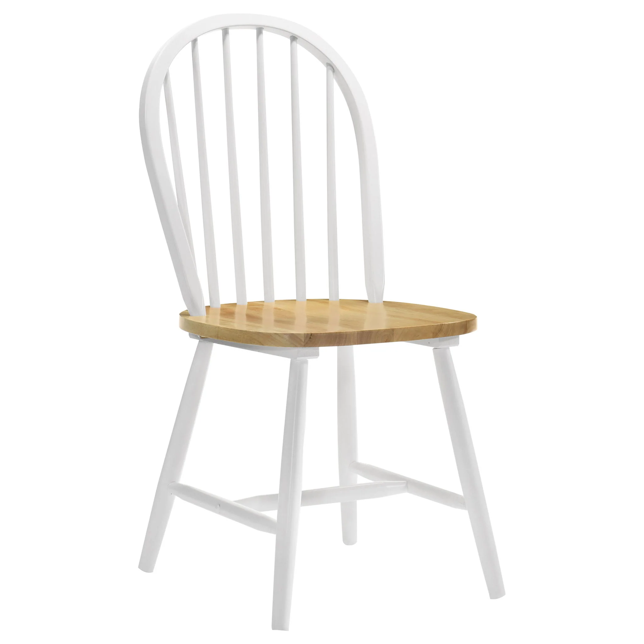 Greer - 5 Piece Dining Set With Drop Down Leaf Table And Curved Back Chairs - White - Image 6