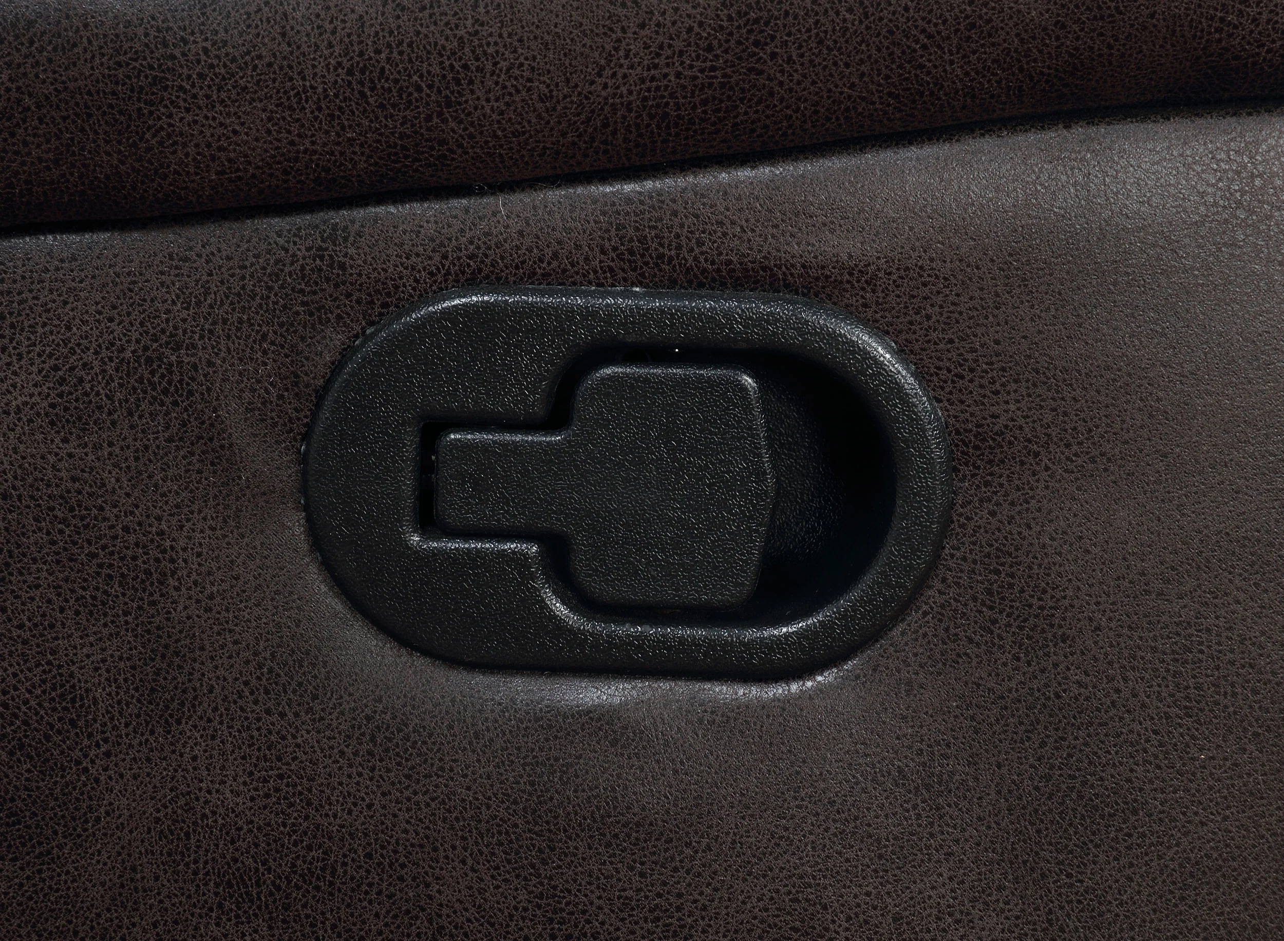 Greer Upholstered Motion Reclining Sofa in Brown - Image 2