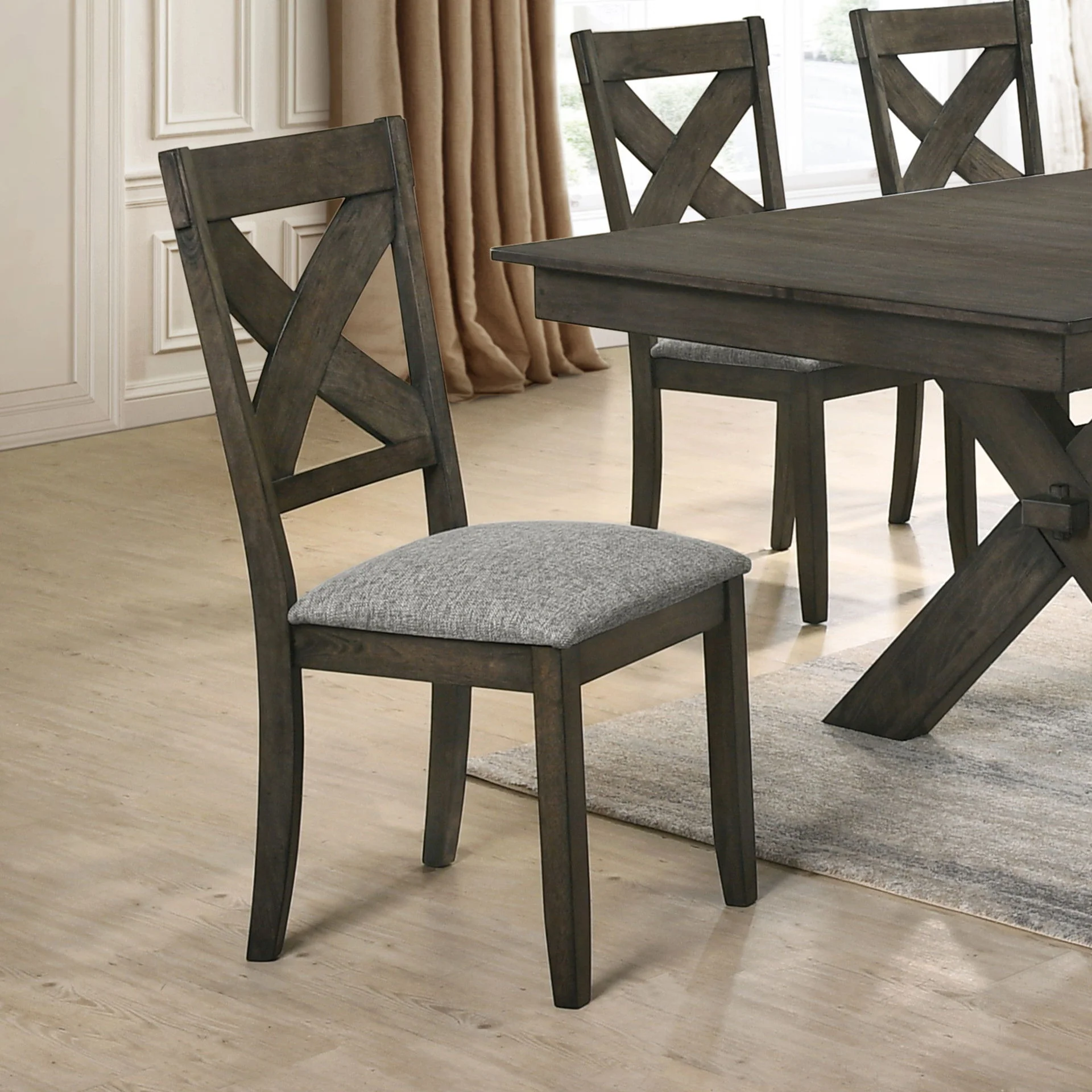 Gulliver - Side Chair (Set of 2) - Rustic Brown - Image 9