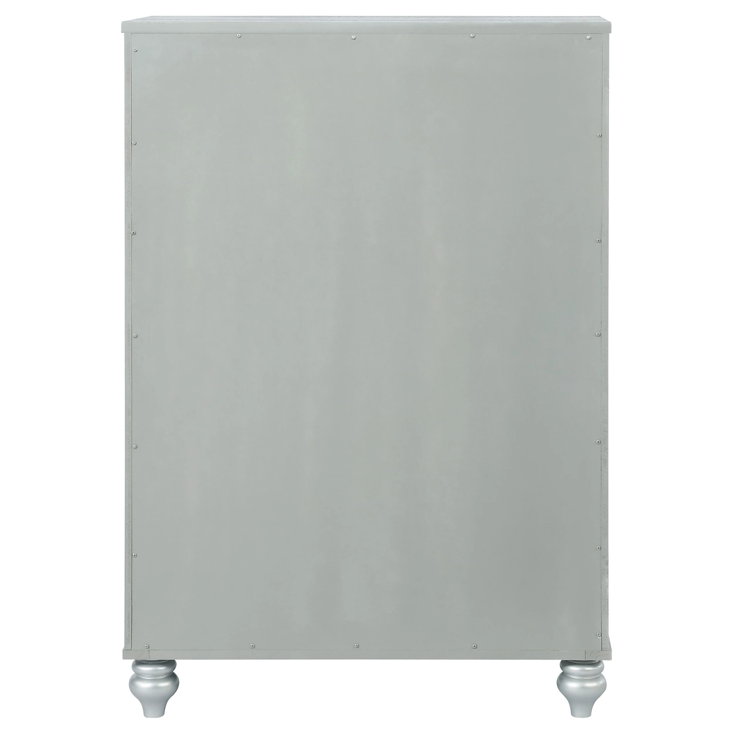 Gunnison 5-Drawer Chest Silver Metallic - Image 7