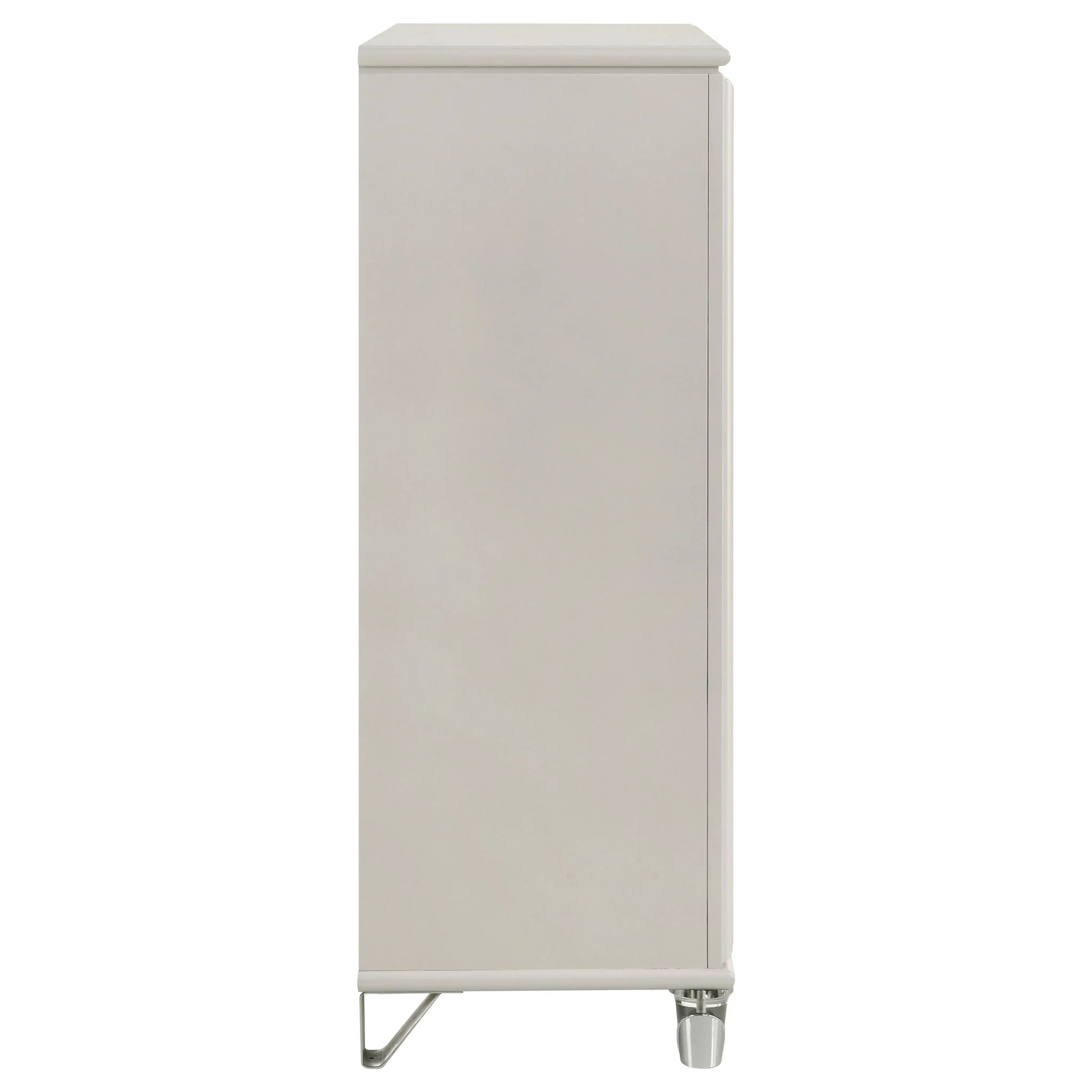 Gwendolyn - 5 Drawer Bedroom Chest Of Drawers - White - Image 3