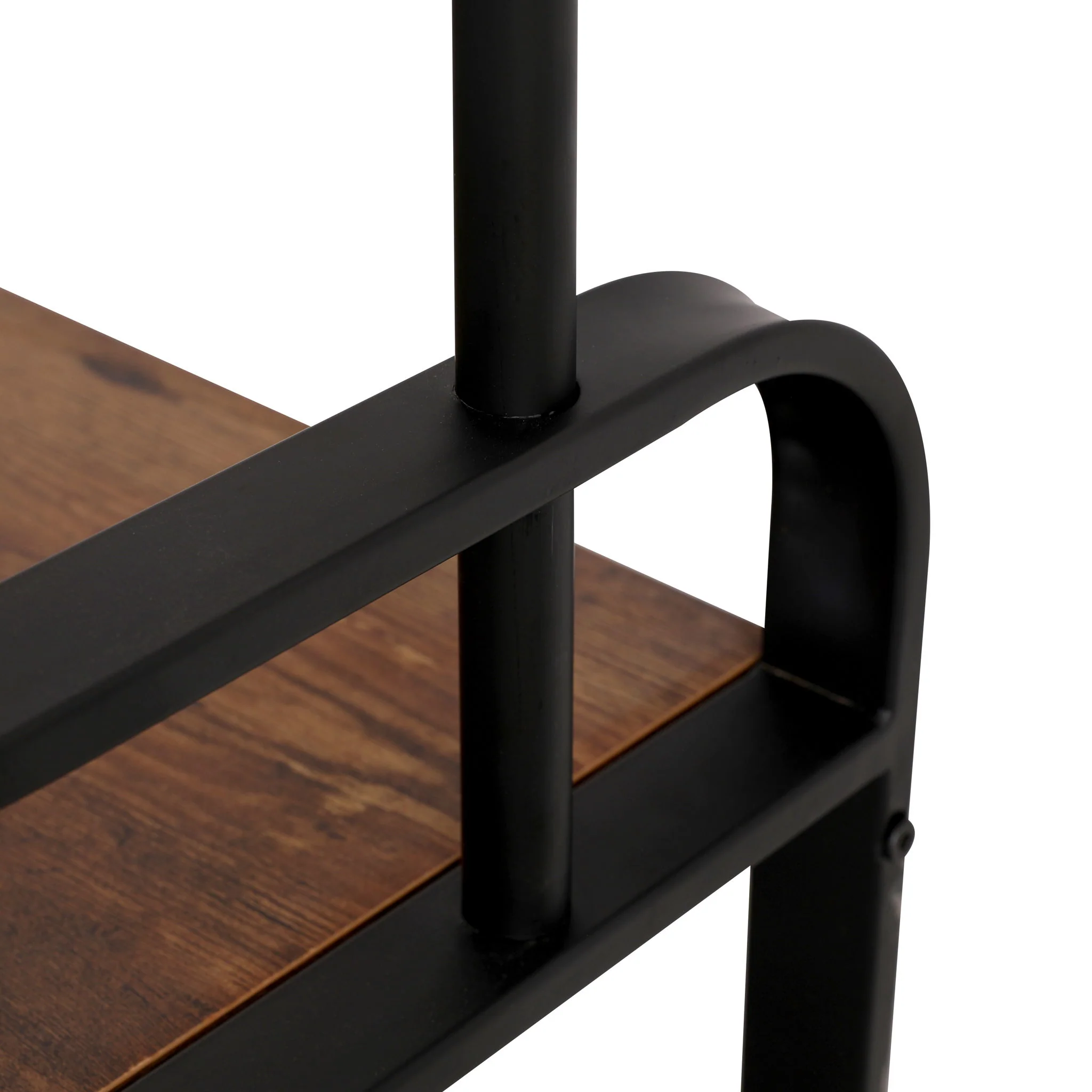 Hall Tree With Shoe Bench For Entryway With 9 Removable Hooks - Image 5