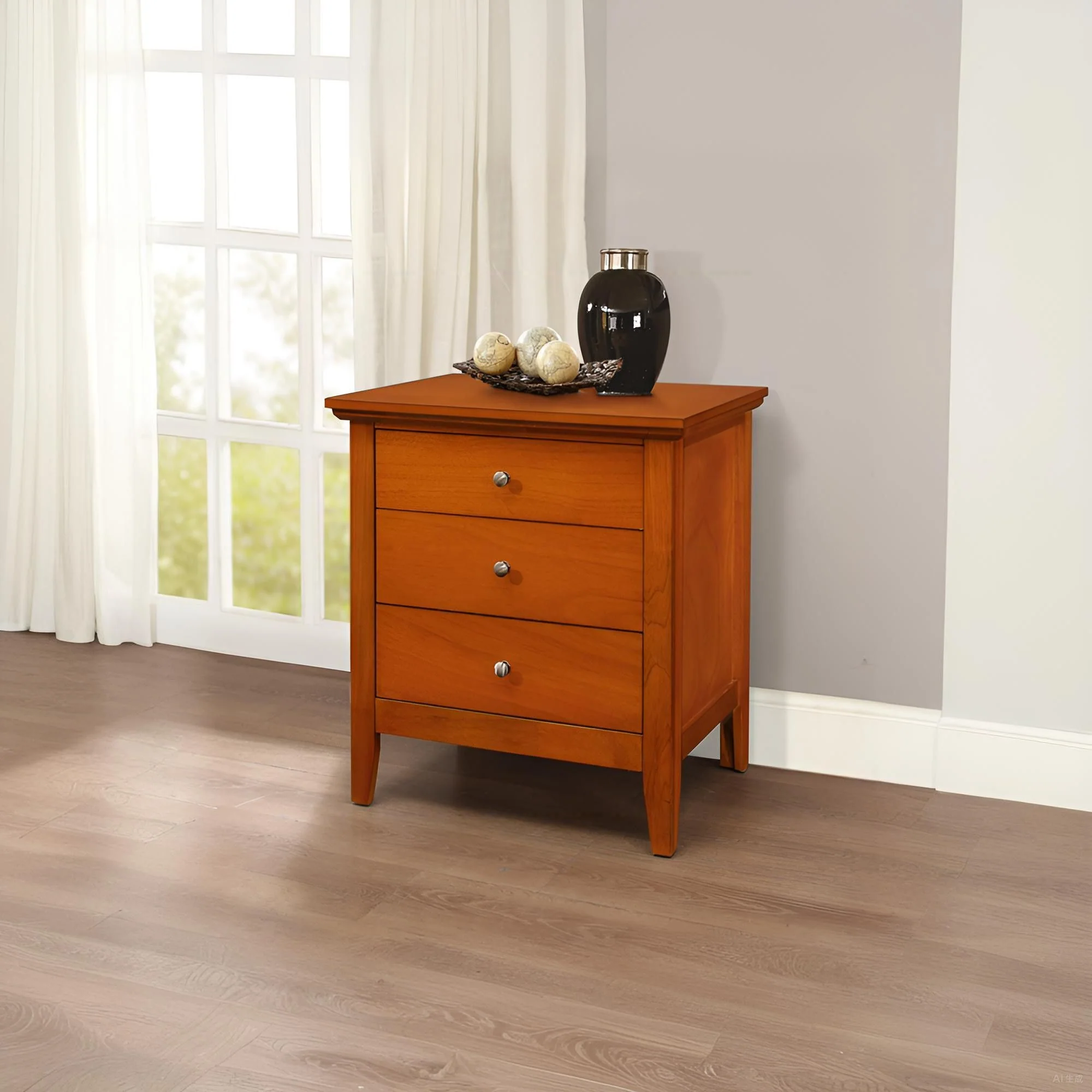 3 Drawer Nightstand & Dove Tailed Drawers - Image 13