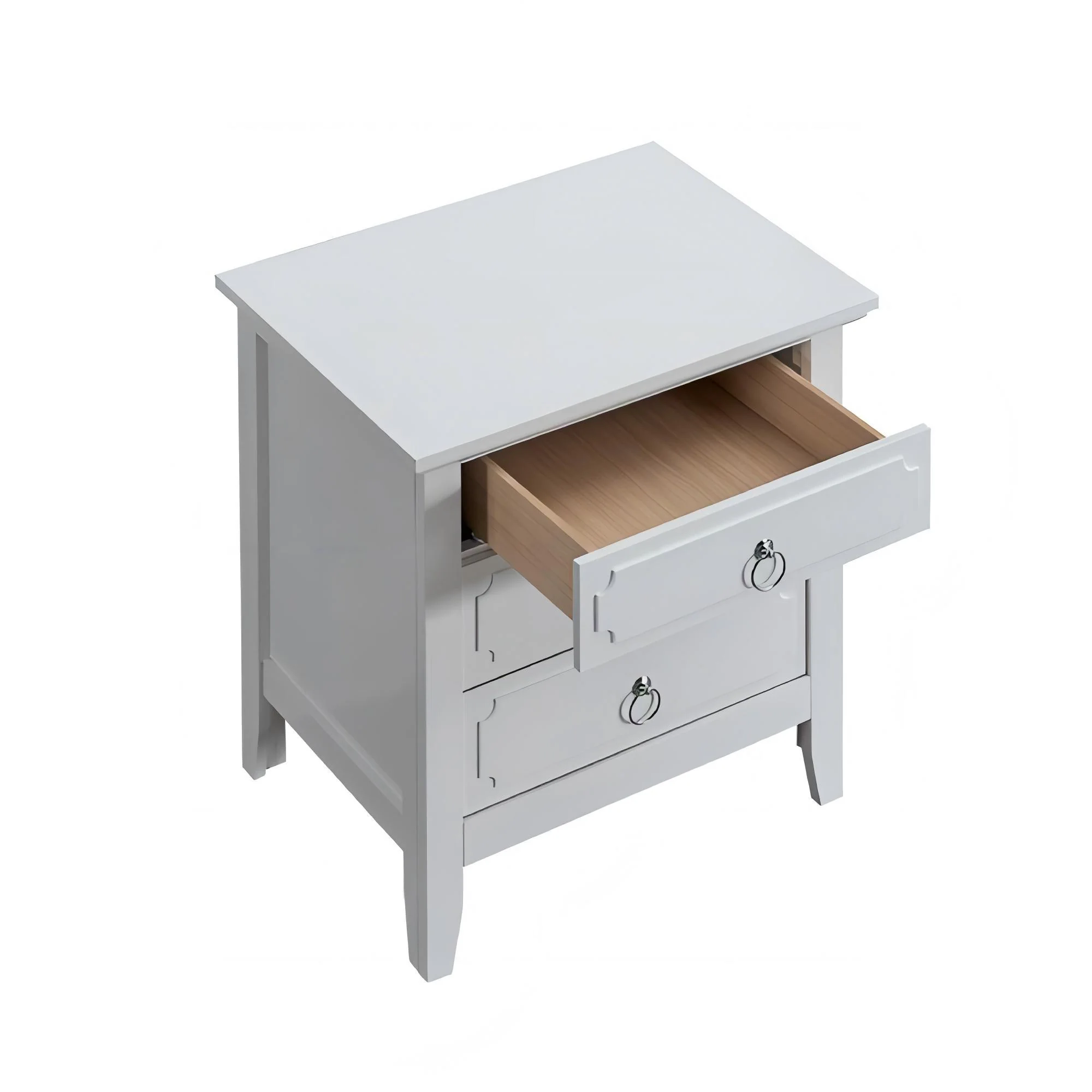 Hammond - 3 Drawer Nightstand - White - Image 7