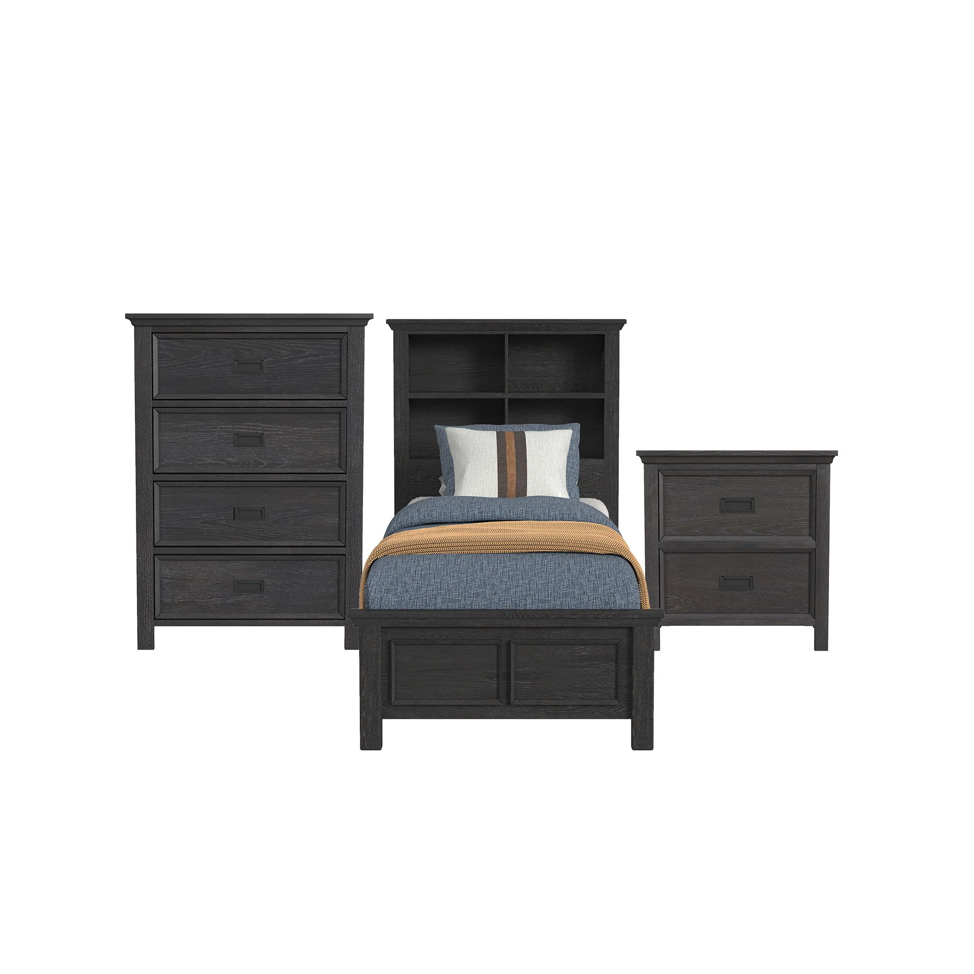 Hampton Kids - Bookcase Bedroom Set - Image 3