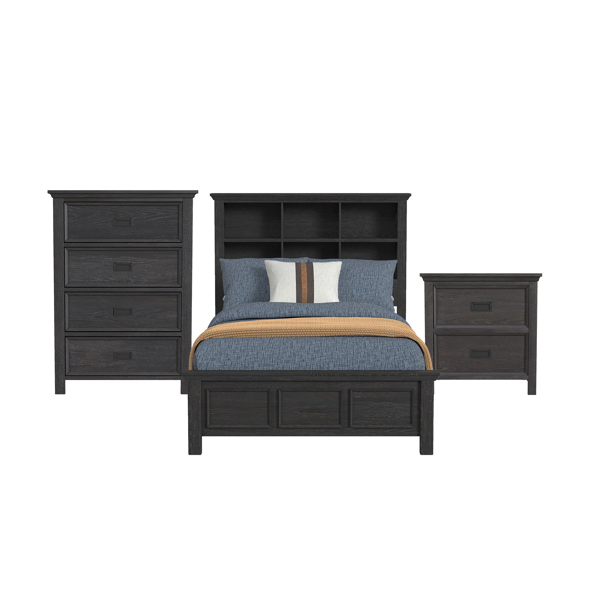 Hampton Kids - Bookcase Bedroom Set - Image 6
