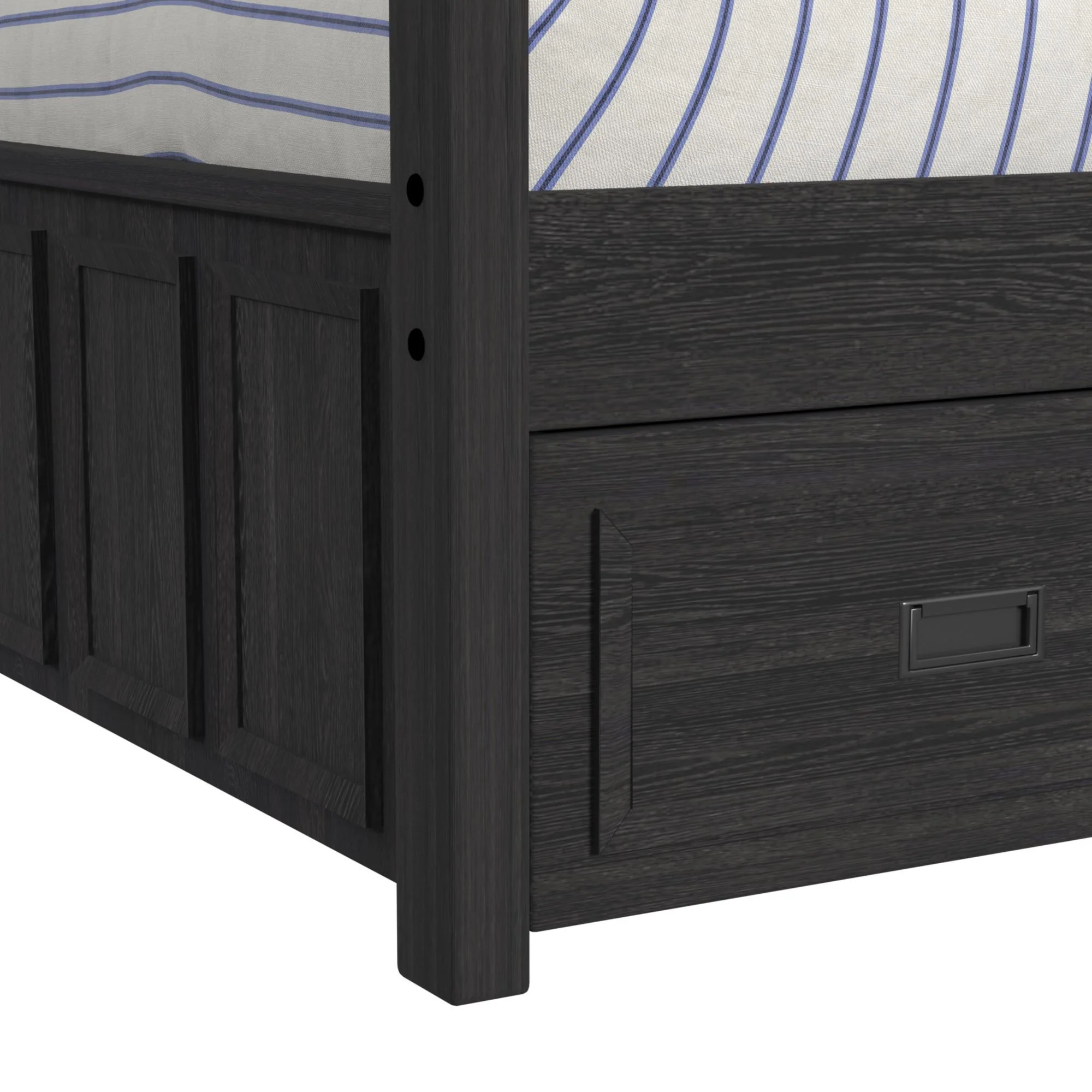 Hampton Kids - Bunk With Ladder And Trundle - Image 11