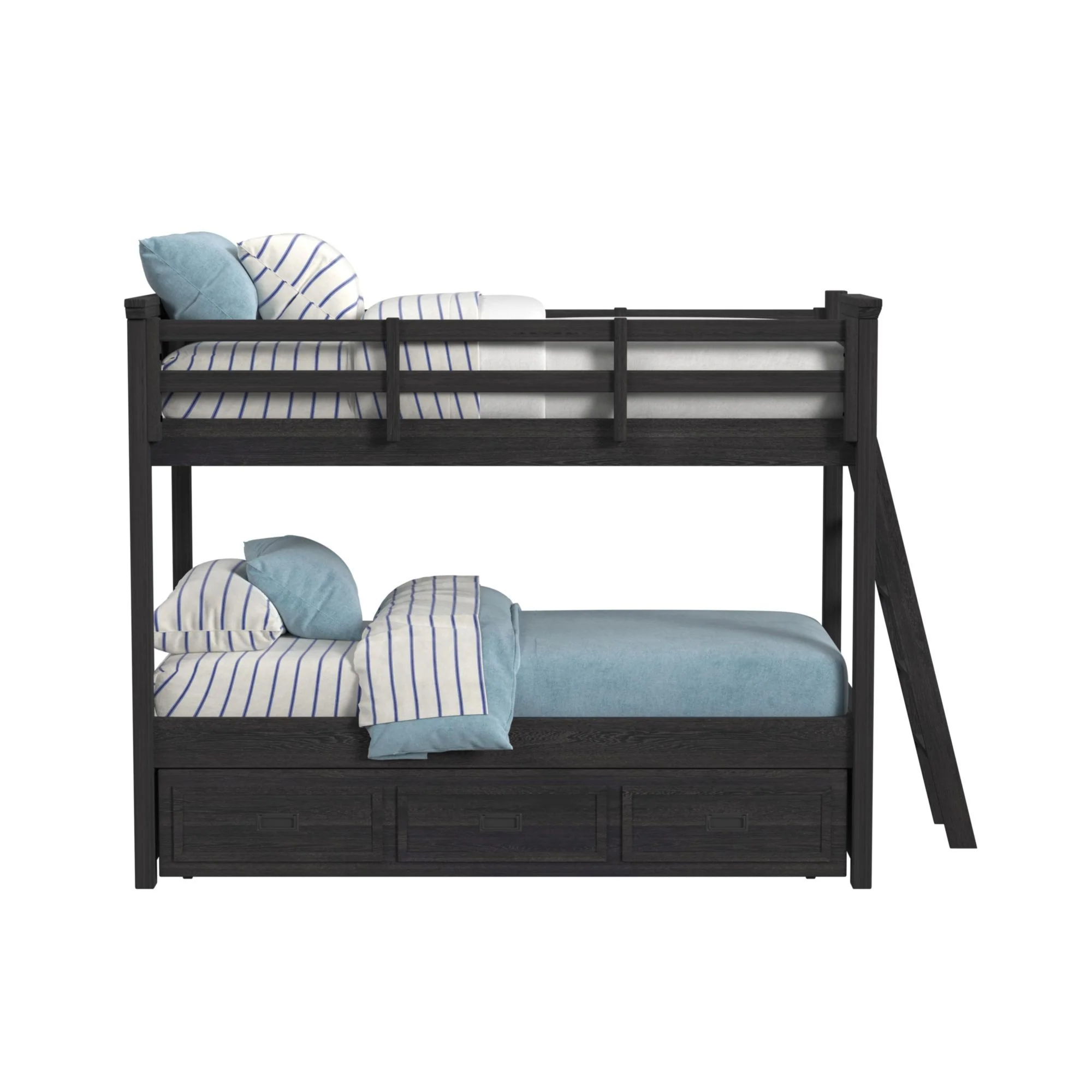 Hampton Kids - Bunk With Ladder And Trundle - Image 6