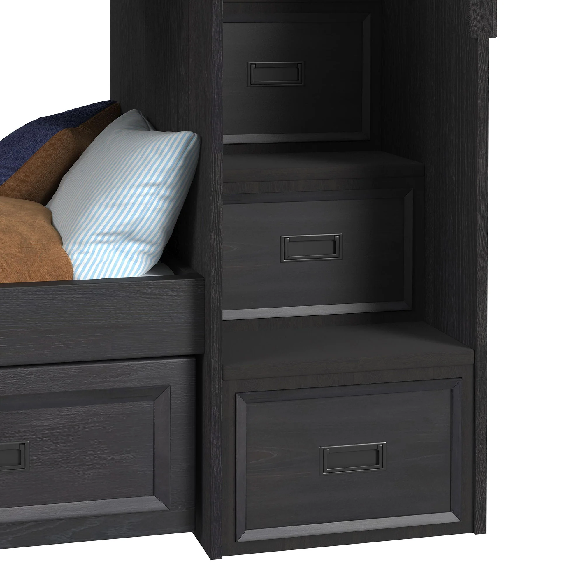Hampton Kids - Bunk With Staircase And Trundle - Image 15