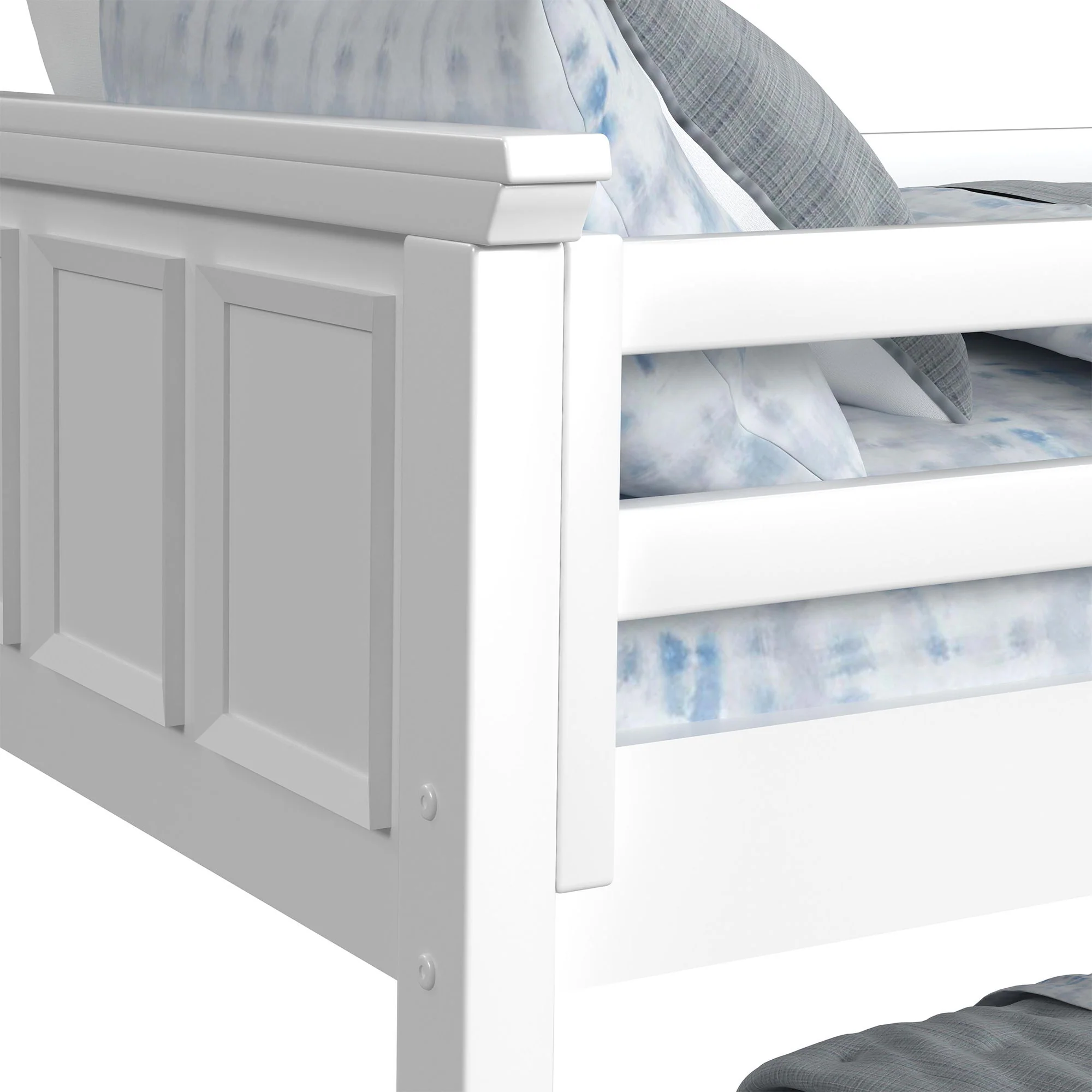 Hampton Kids - Bunk With Staircase And Trundle Bedroom Set - Image 22