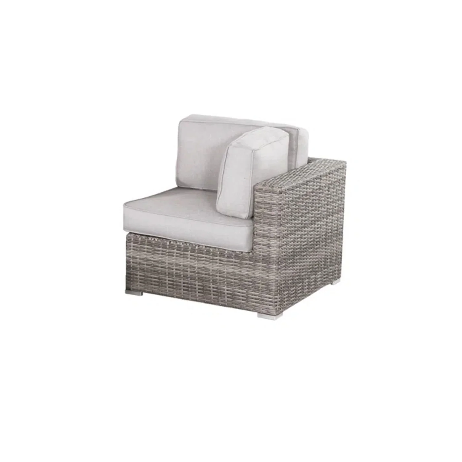 Handcrafted Outdoor Loveseat With Wicker Seating - Image 23