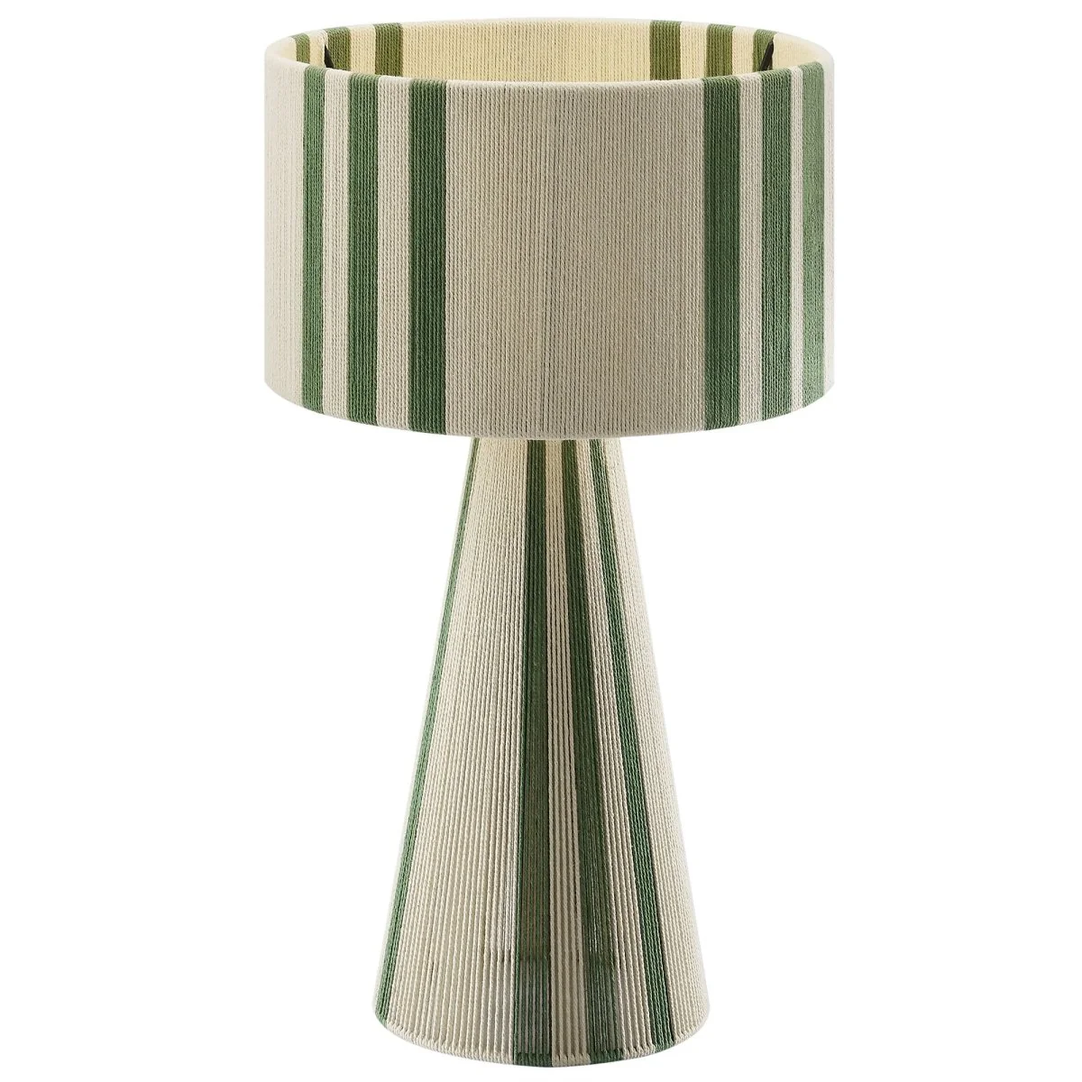 Handwoven Cotton Thread Table Lamp – Decorative Ambient Lighting for Home - Image 17