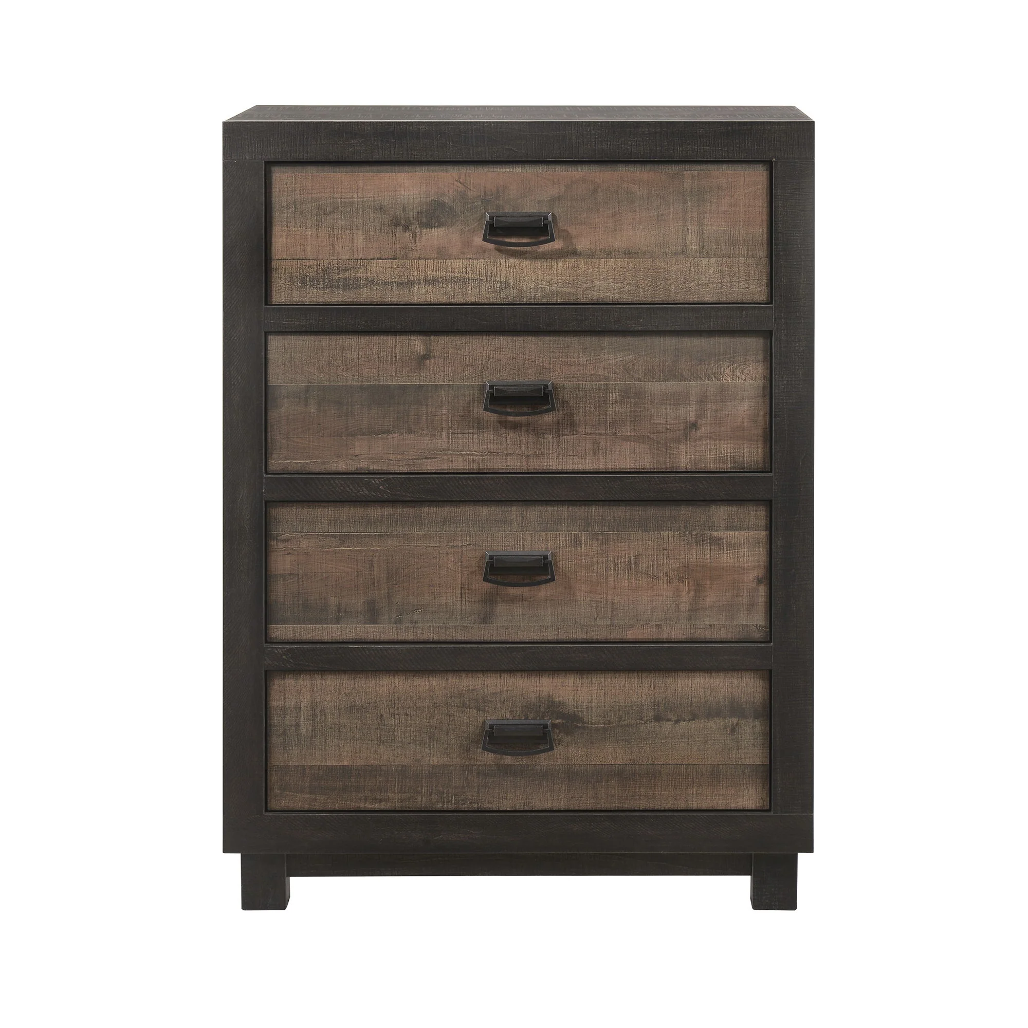 Harlington - 4-Drawer Chest - Dark Chocolate - Image 4
