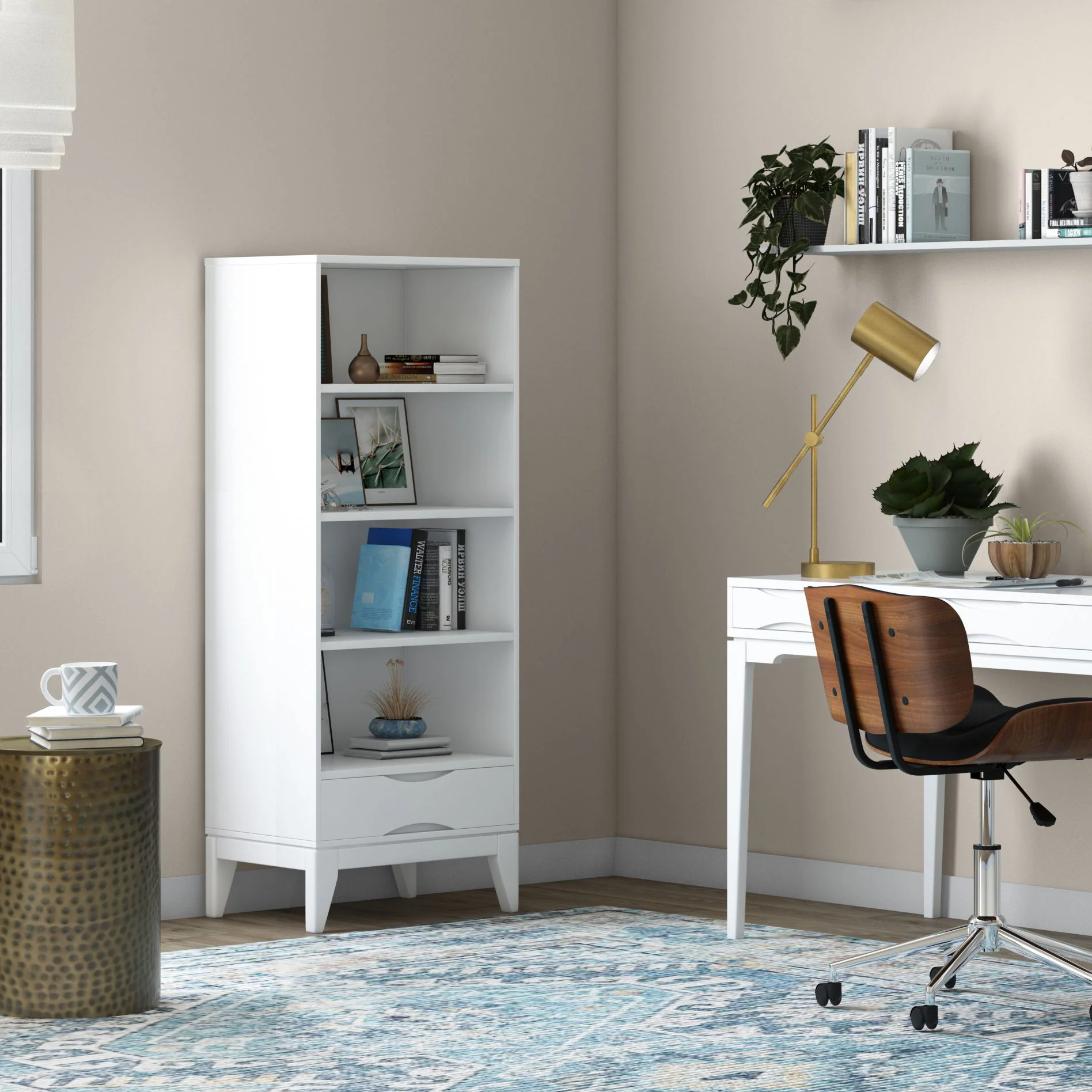 Harper - Handcrafted Bookcase With Storage - Image 22