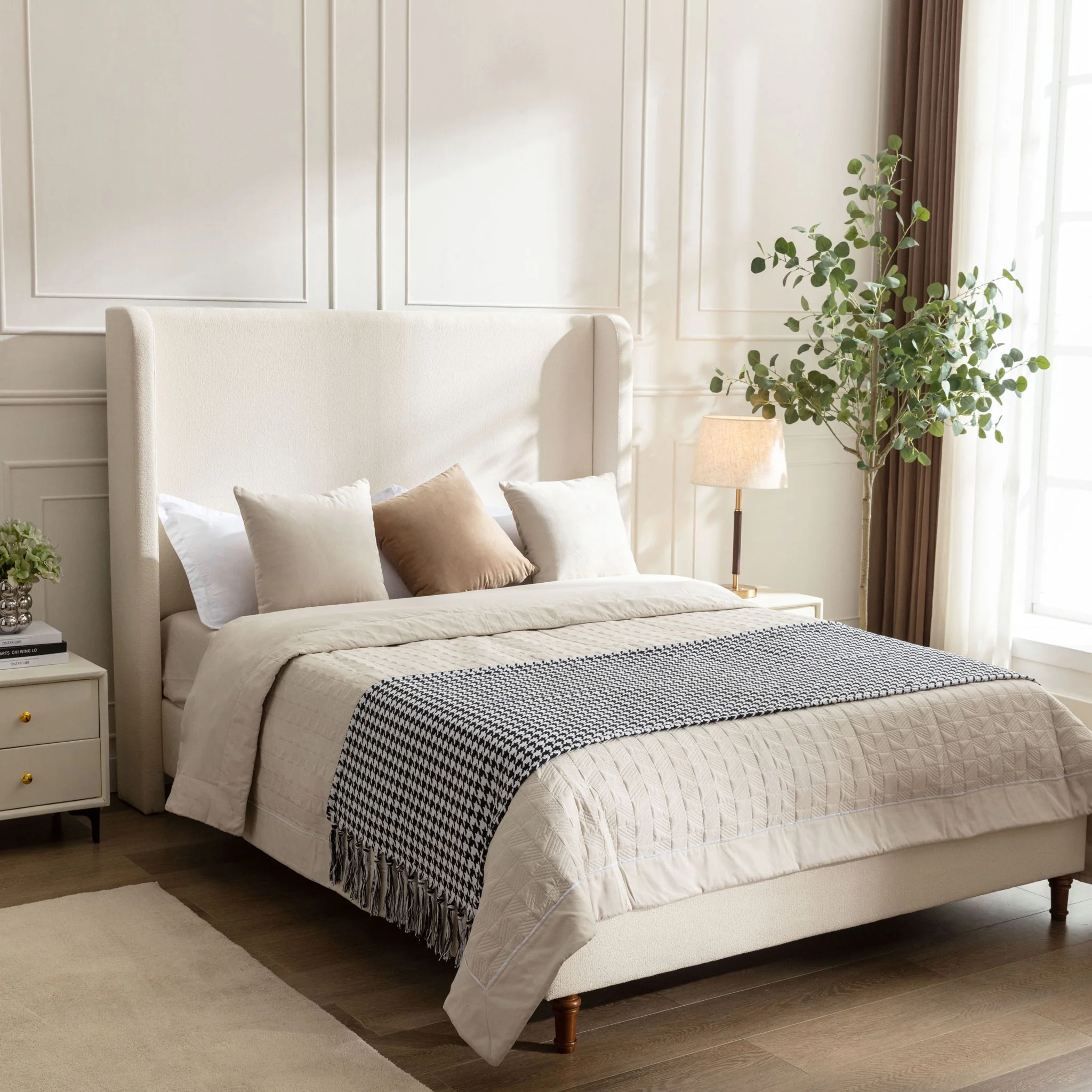 Harper - Tall Headboard Upholstered Bed - Image 8