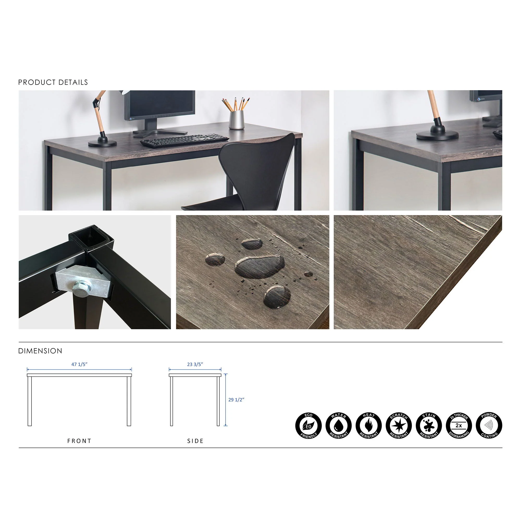 Harry - Contemporary Computer Desk - Image 31