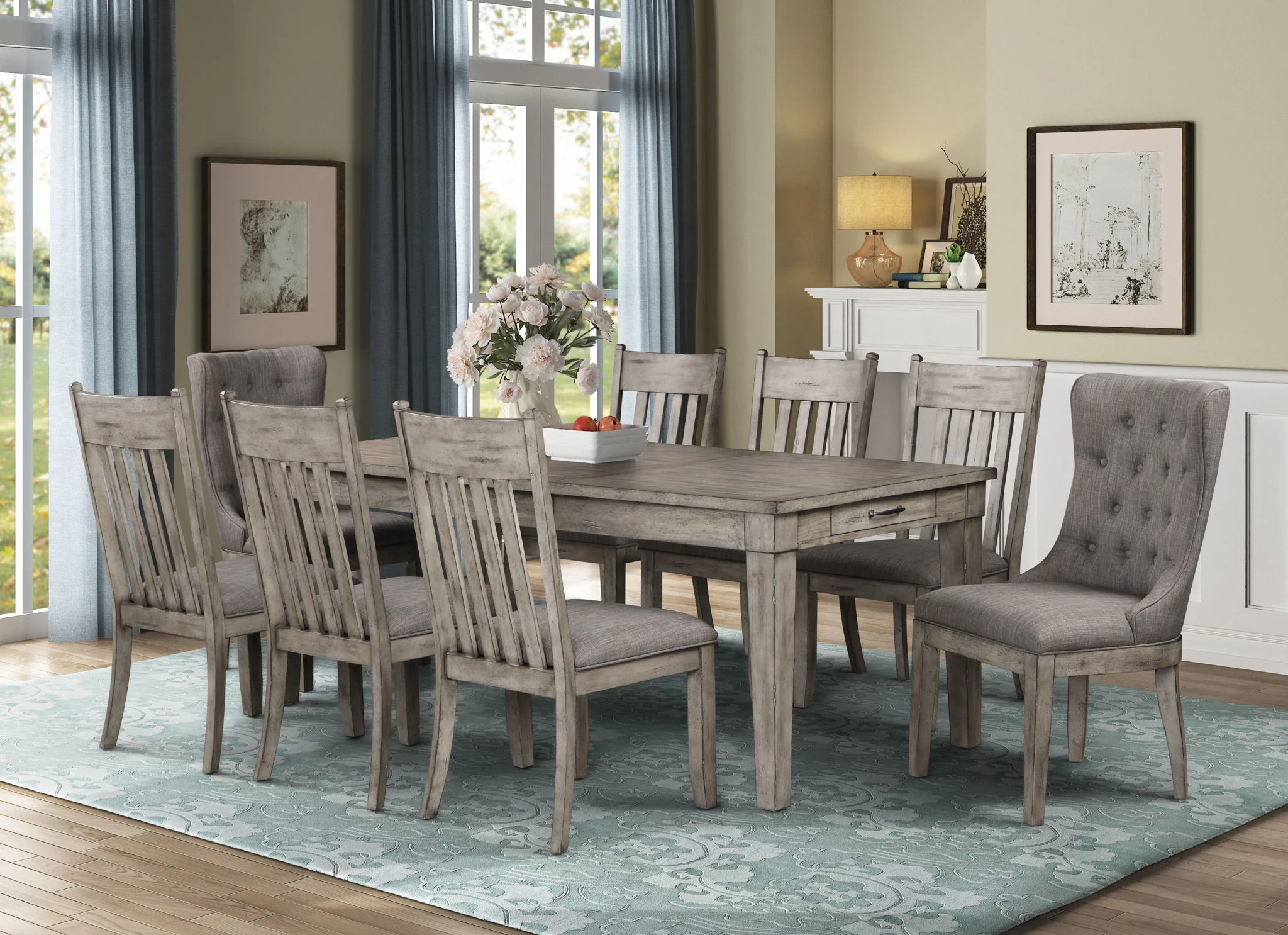 Hartford - Upholstered Counter Stool (Set of 2) - Rustic - Image 7