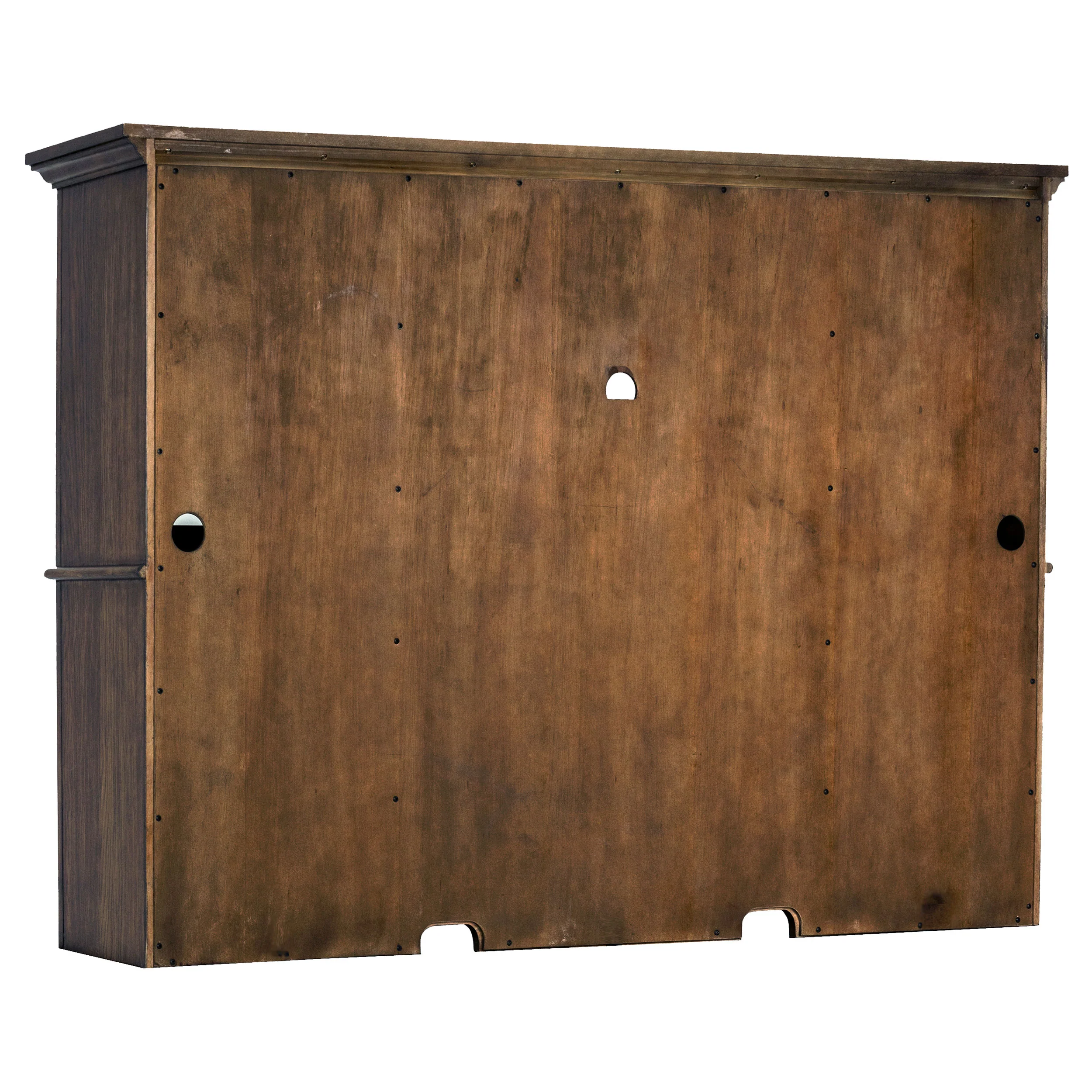 Hartshill 2-Door Hutch with Shelves, Burnished Oak - Image 10