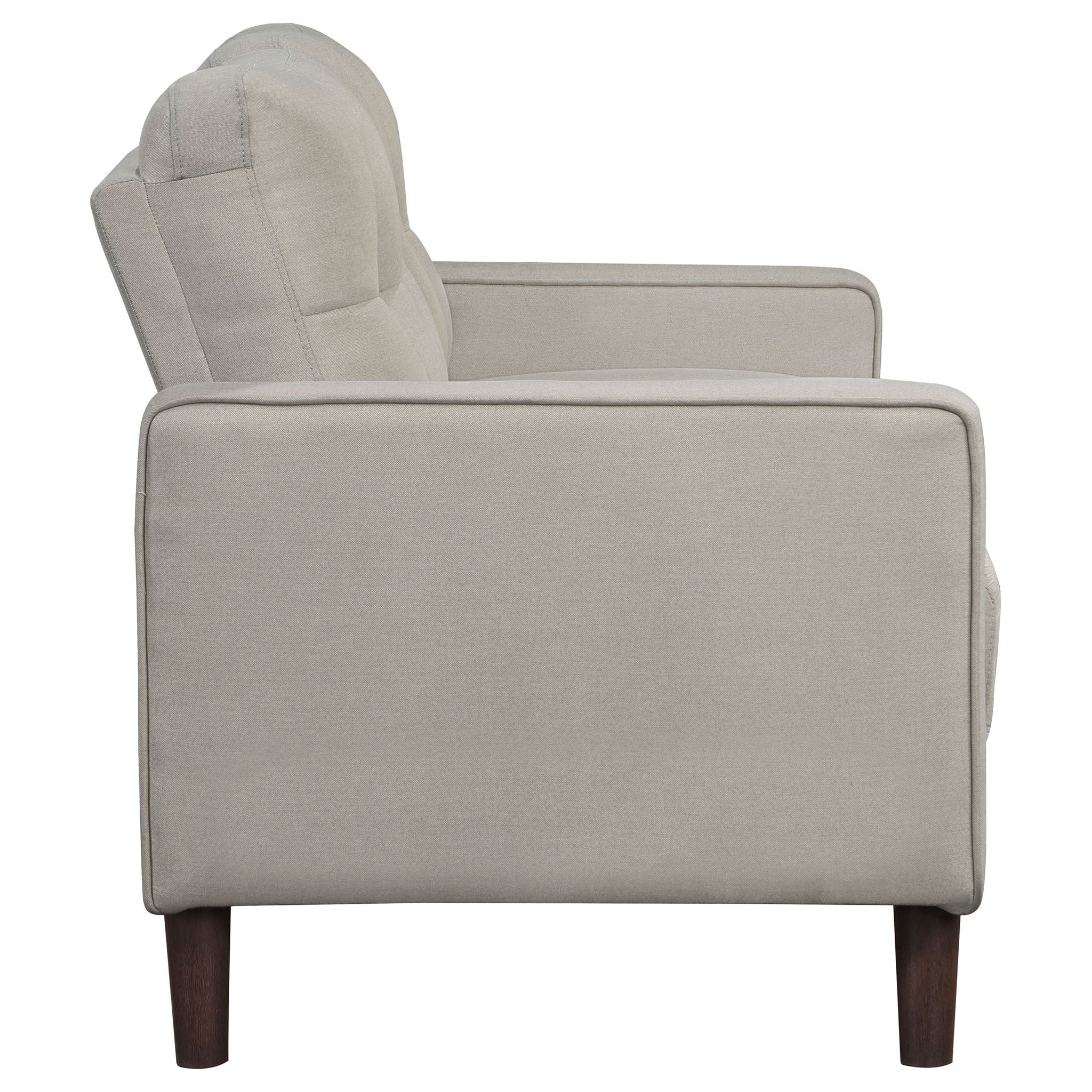 Harvey - Tufted Loveseat With Track Arm Design - Image 15