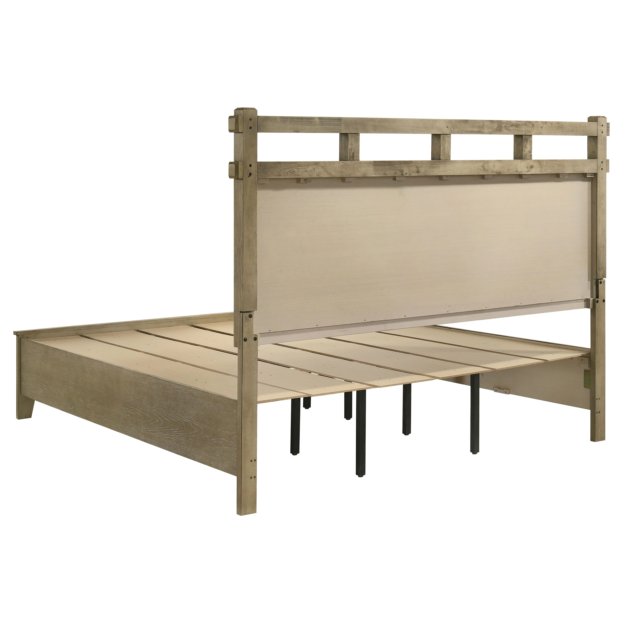 Hazlewood 59-inch Eastern King Storage Bed Vineyard Oak - Image 2