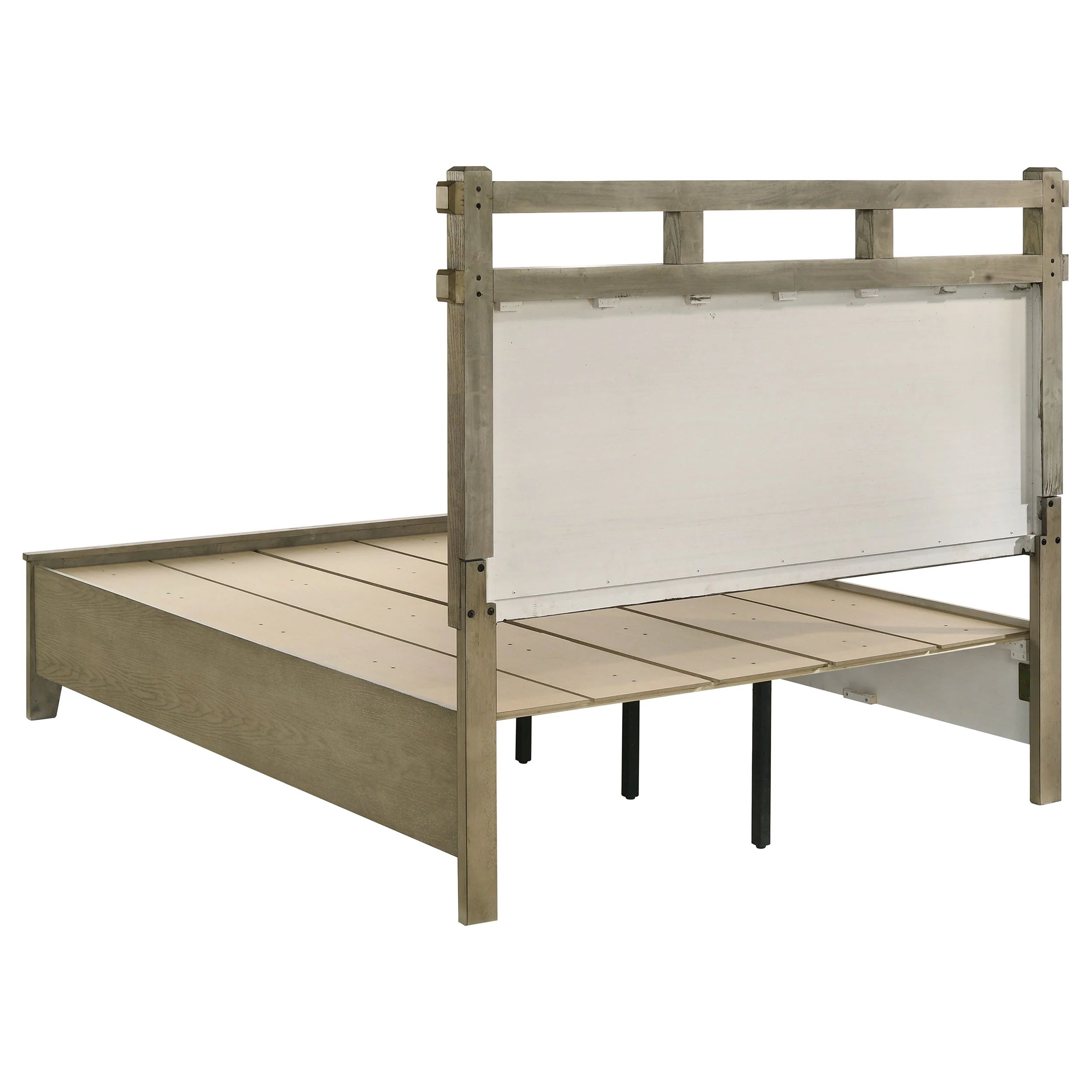 Hazlewood 59-inch Queen Panel Storage Bed Vineyard Oak - Image 2
