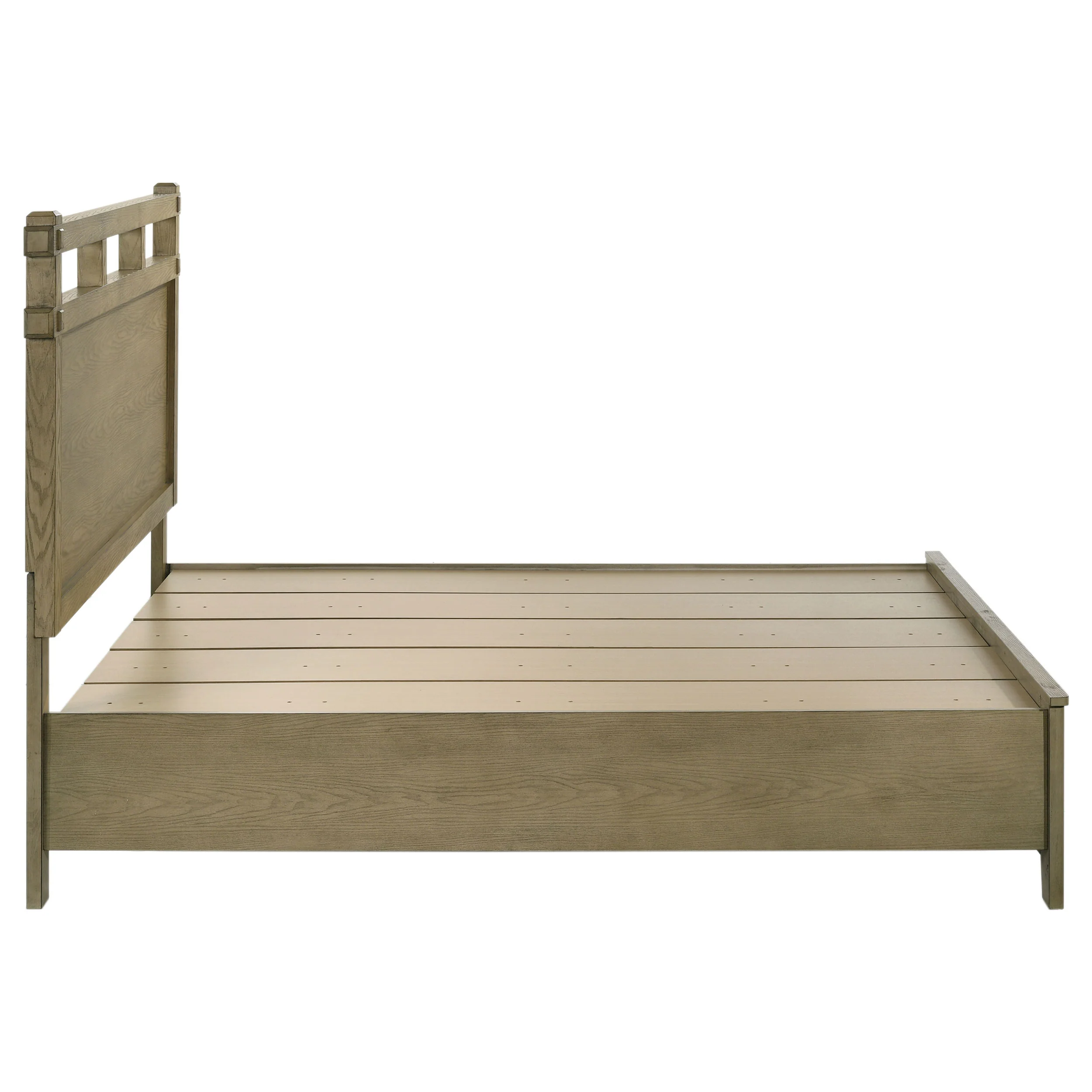 Hazlewood 59-inch Queen Panel Storage Bed Vineyard Oak - Image 7