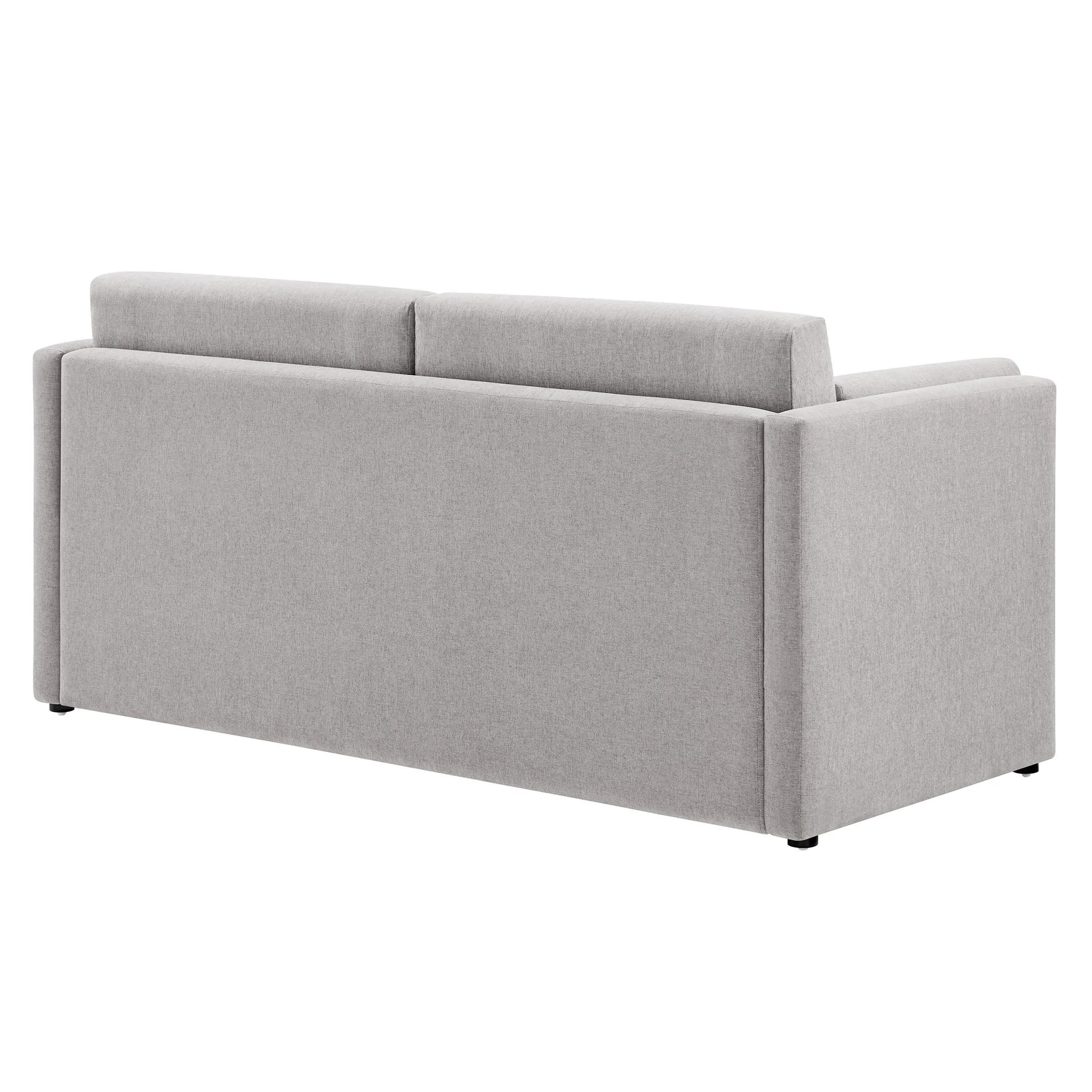 Heathered Chenille 73" Sofa with Removable Cushion Covers - Image 23