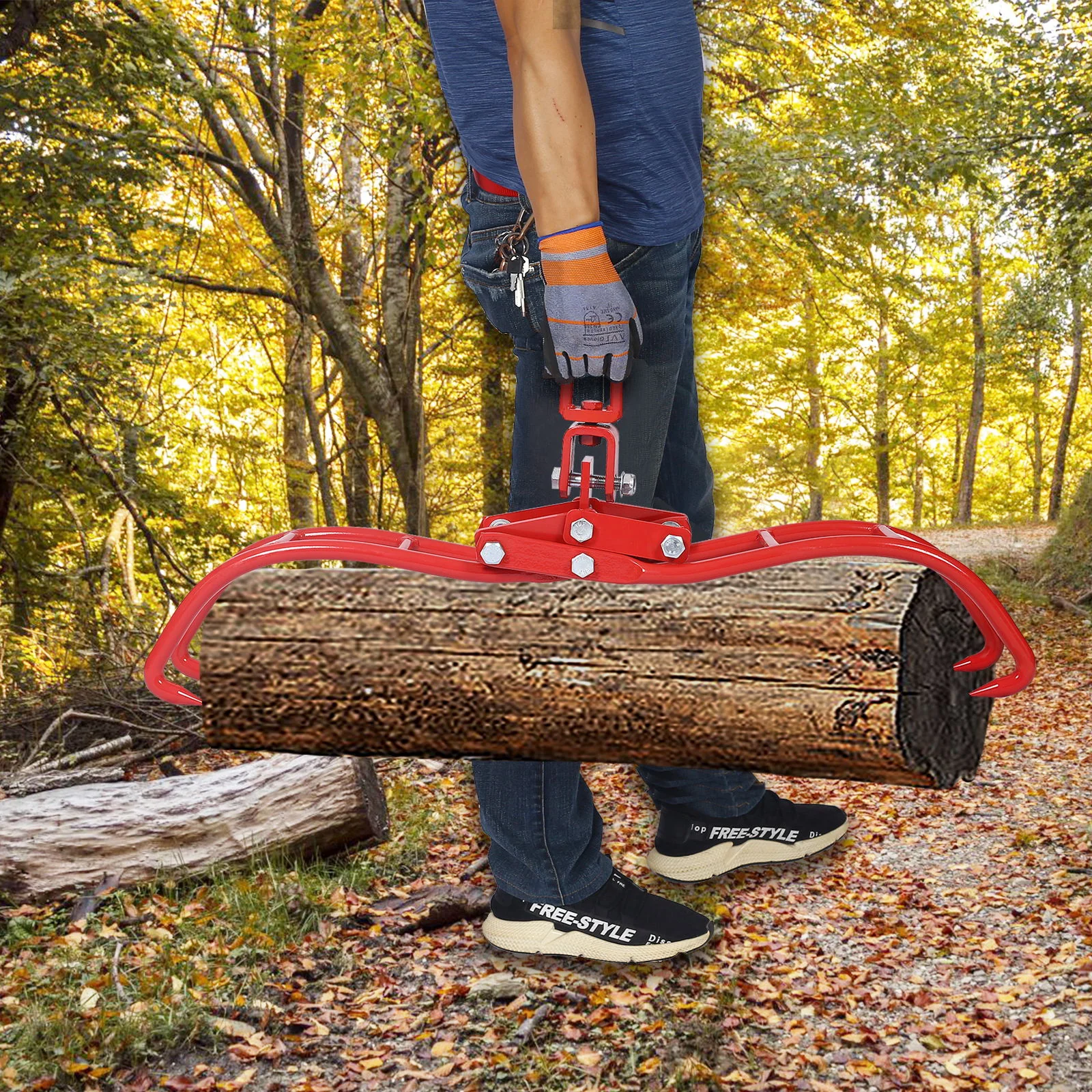 Heavy-Duty 4 Claw Timber Log Lifting Tongs Grabber - Image 18