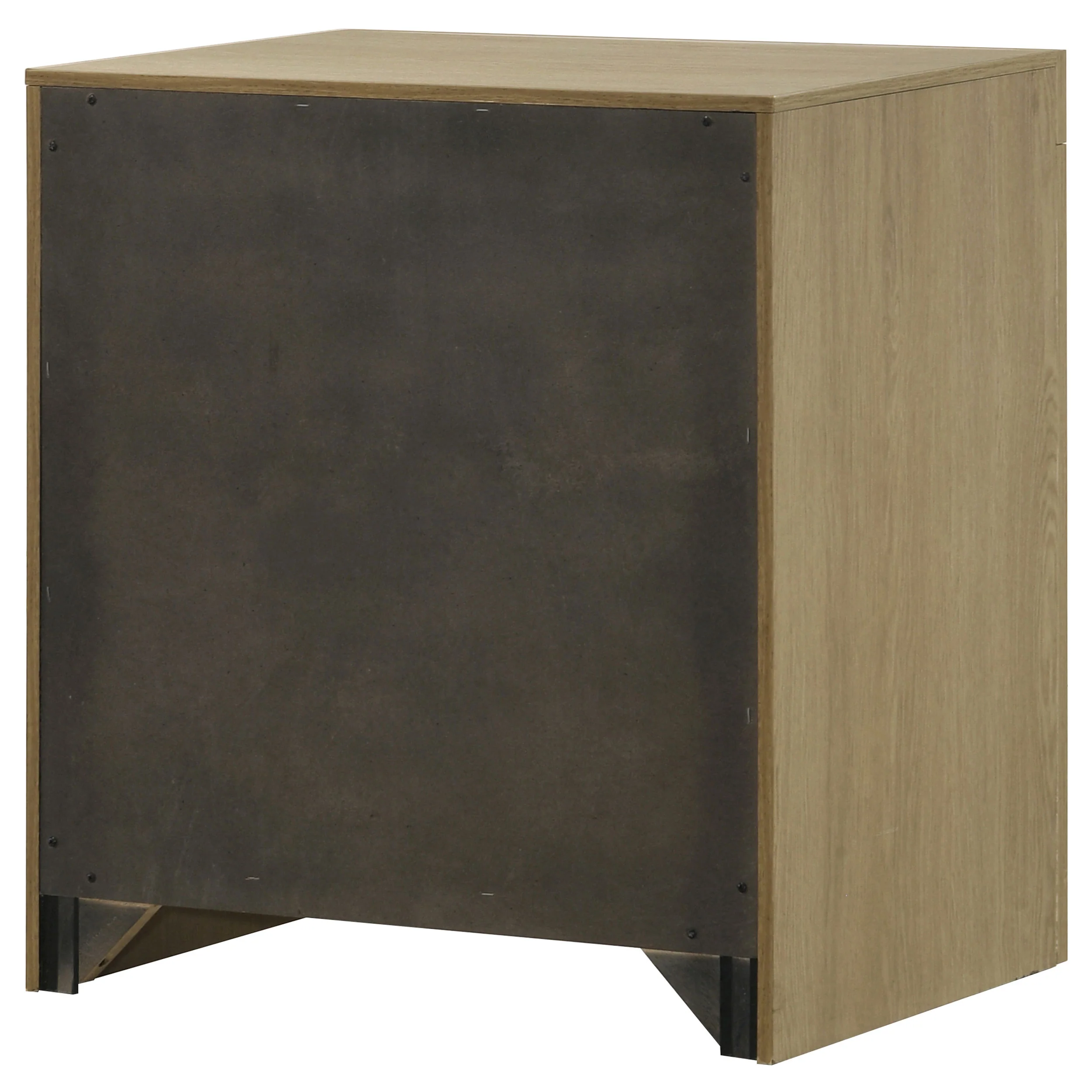 Hendricks Light Oak 1-Drawer Nightstand with Cubby - Image 10