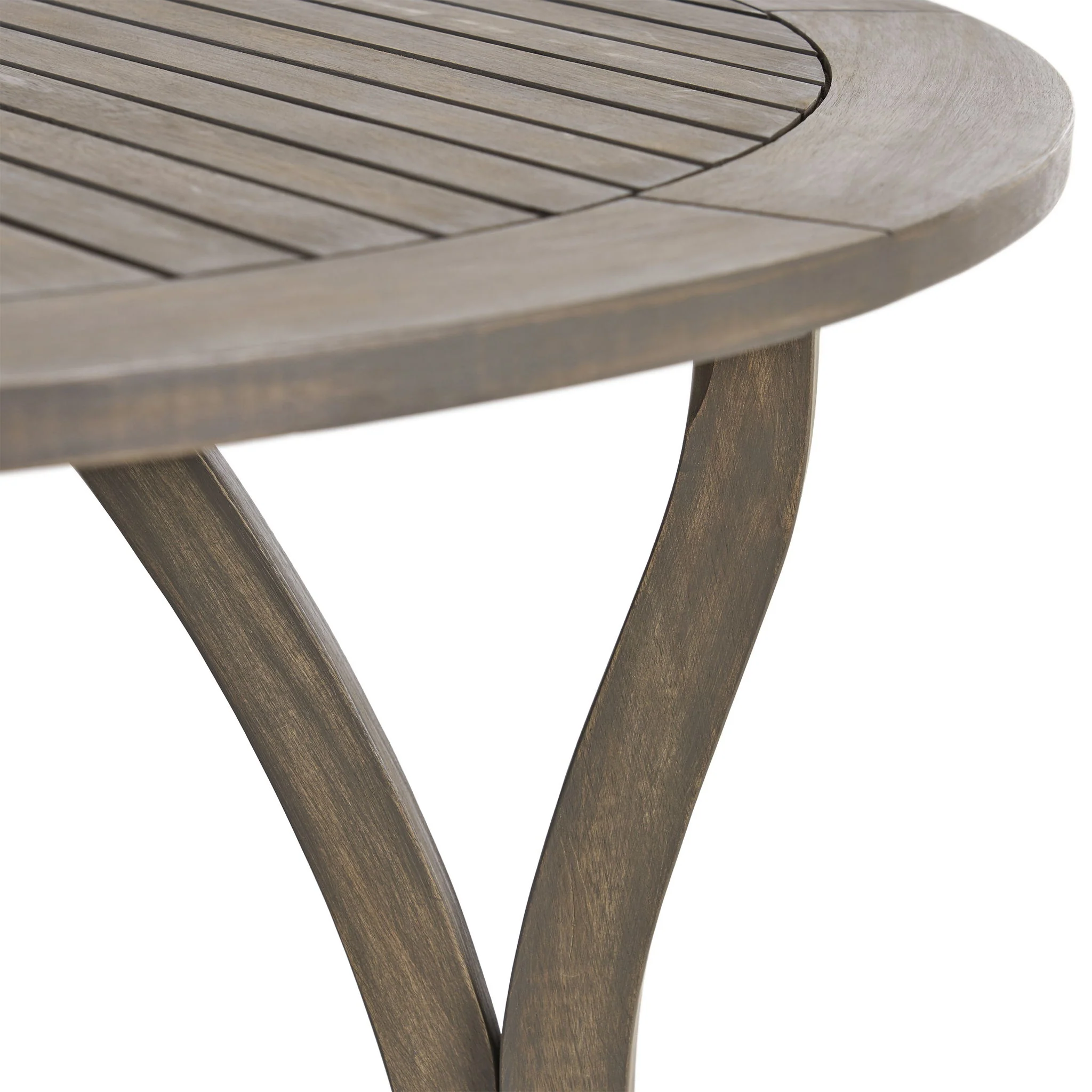 Hermosa - Outdoor Acacia Wood Table Circular Design - Image 14