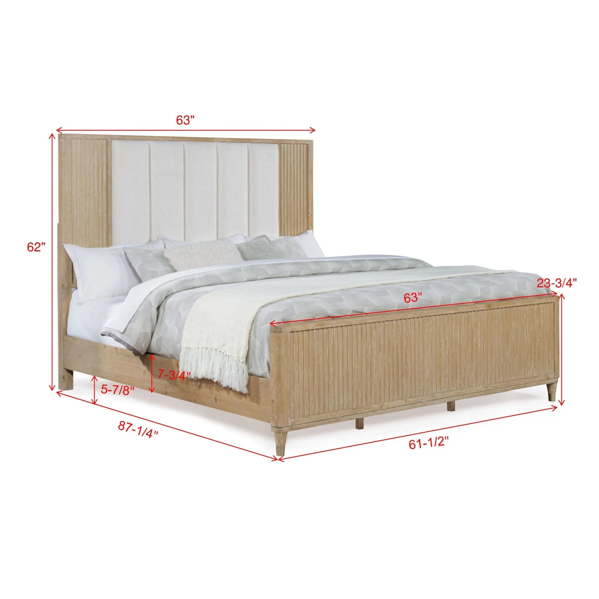 High Headboard Bed - Image 4