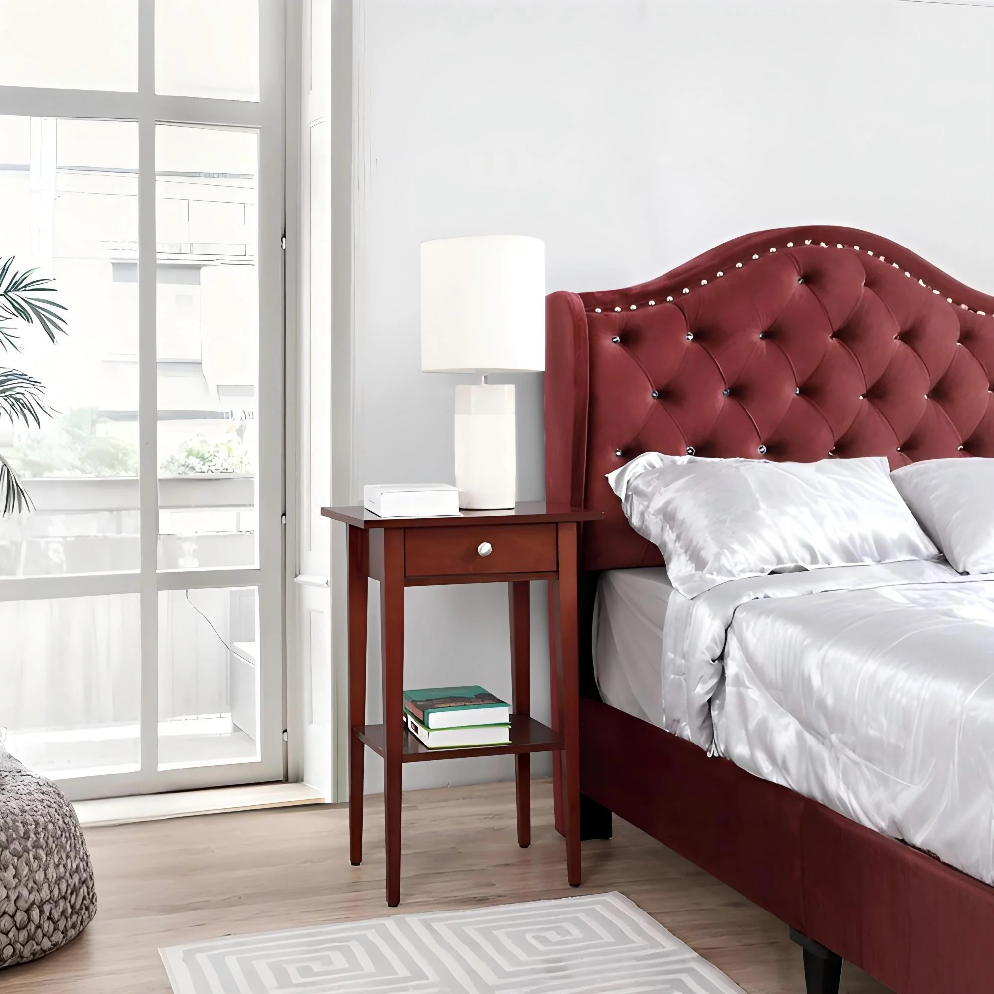 High Quality Wood Nightstand - Image 28