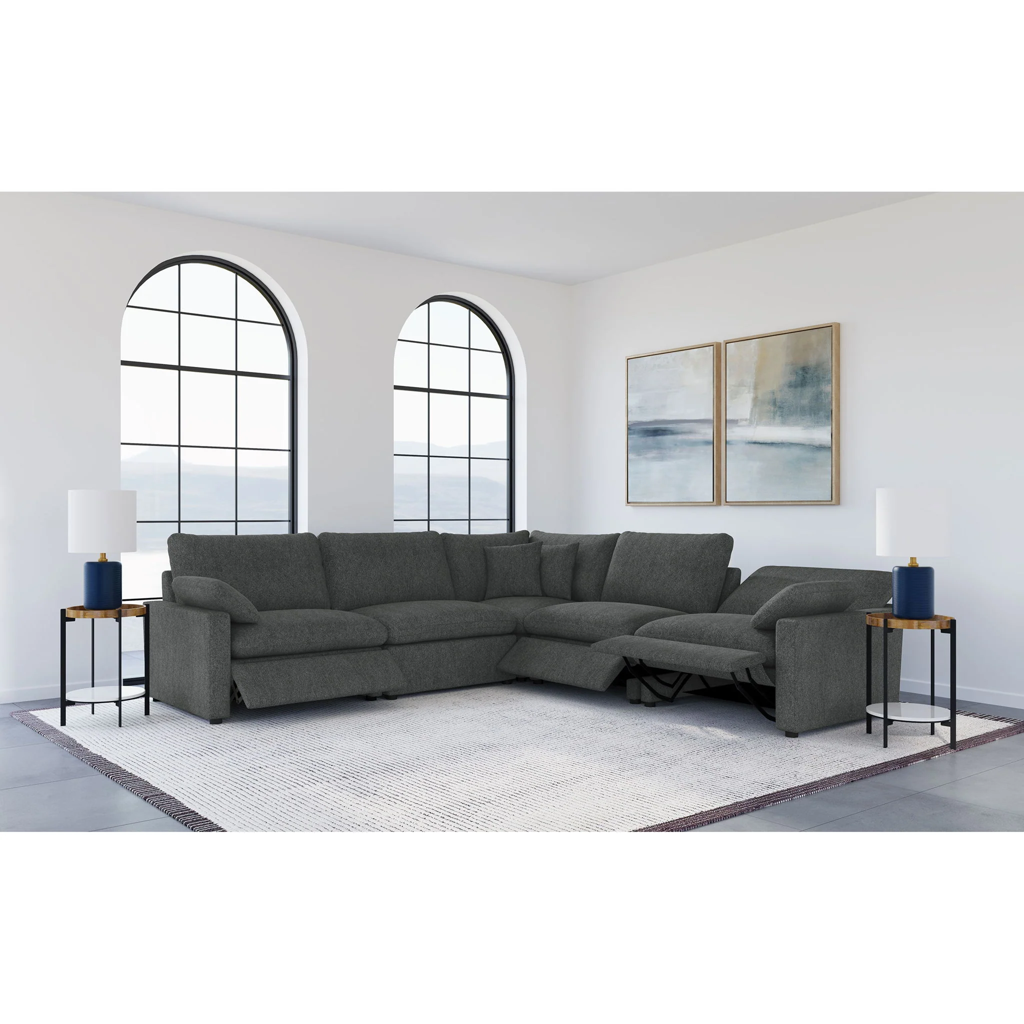 Hollander - Power Reclining Sectional - Image 13